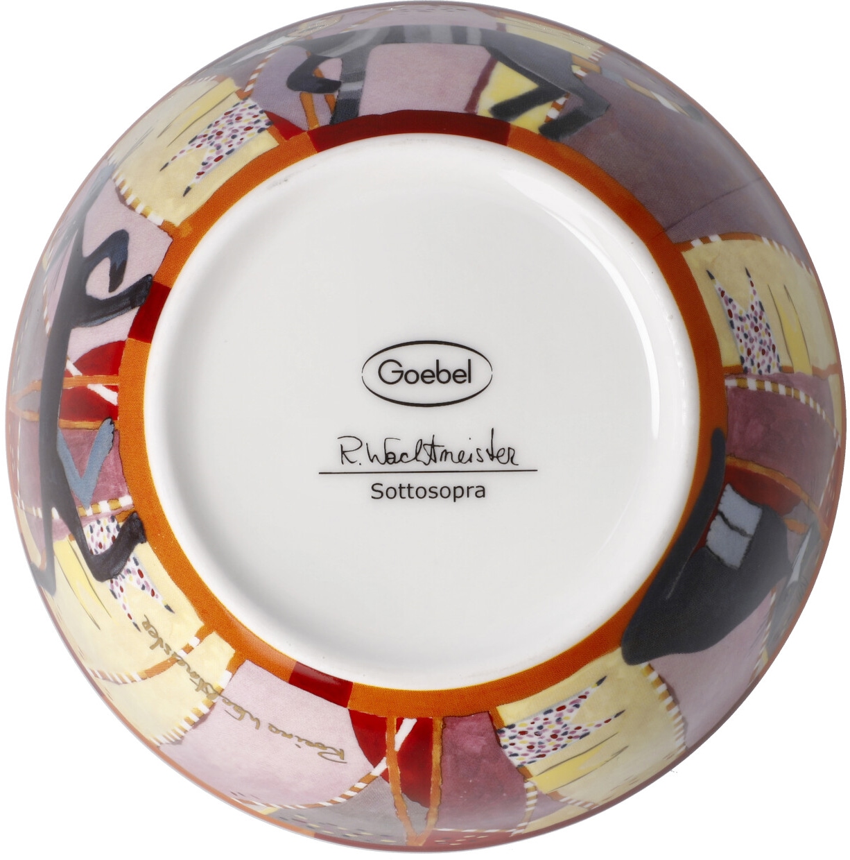 Goebel Dekoschale, Fine Bone China, Rosina Wachtmeister - Soffioni