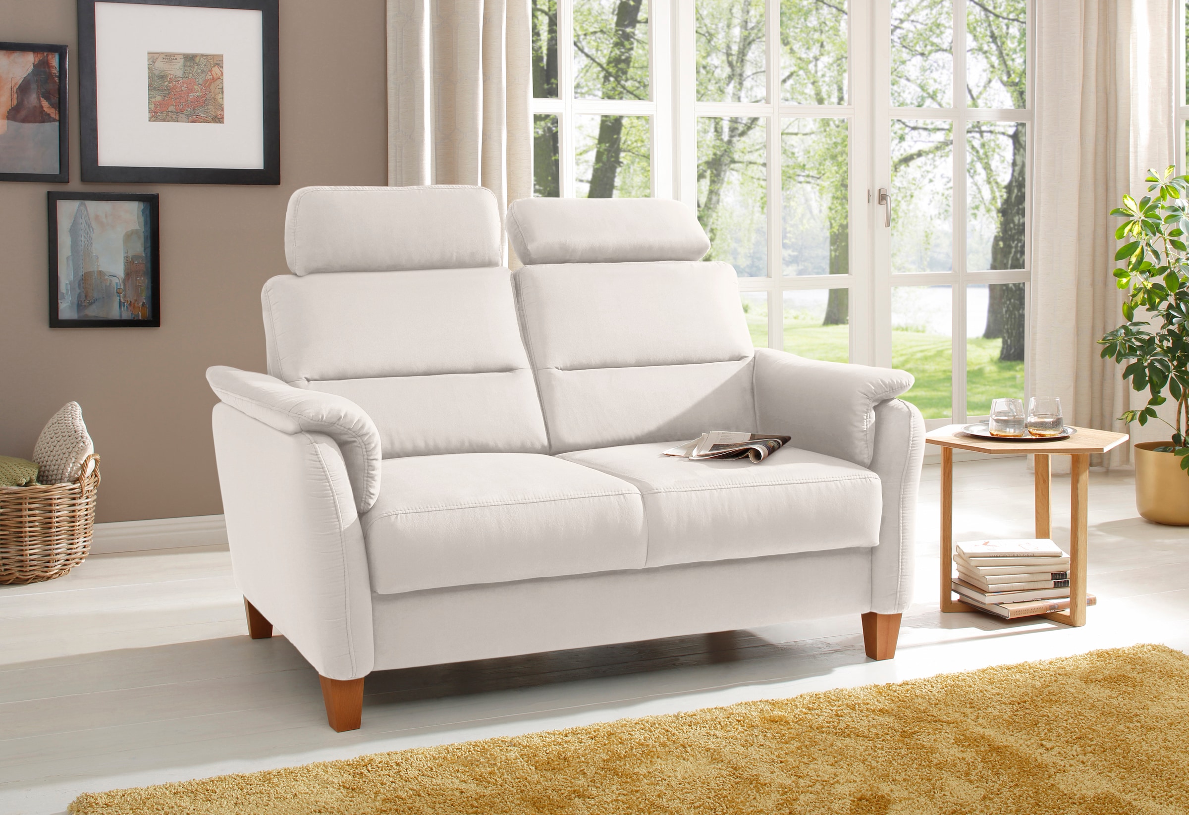 Home affaire 2-Sitzer "Palmera, B: 149 cm" mit Federkern günstig online kaufen