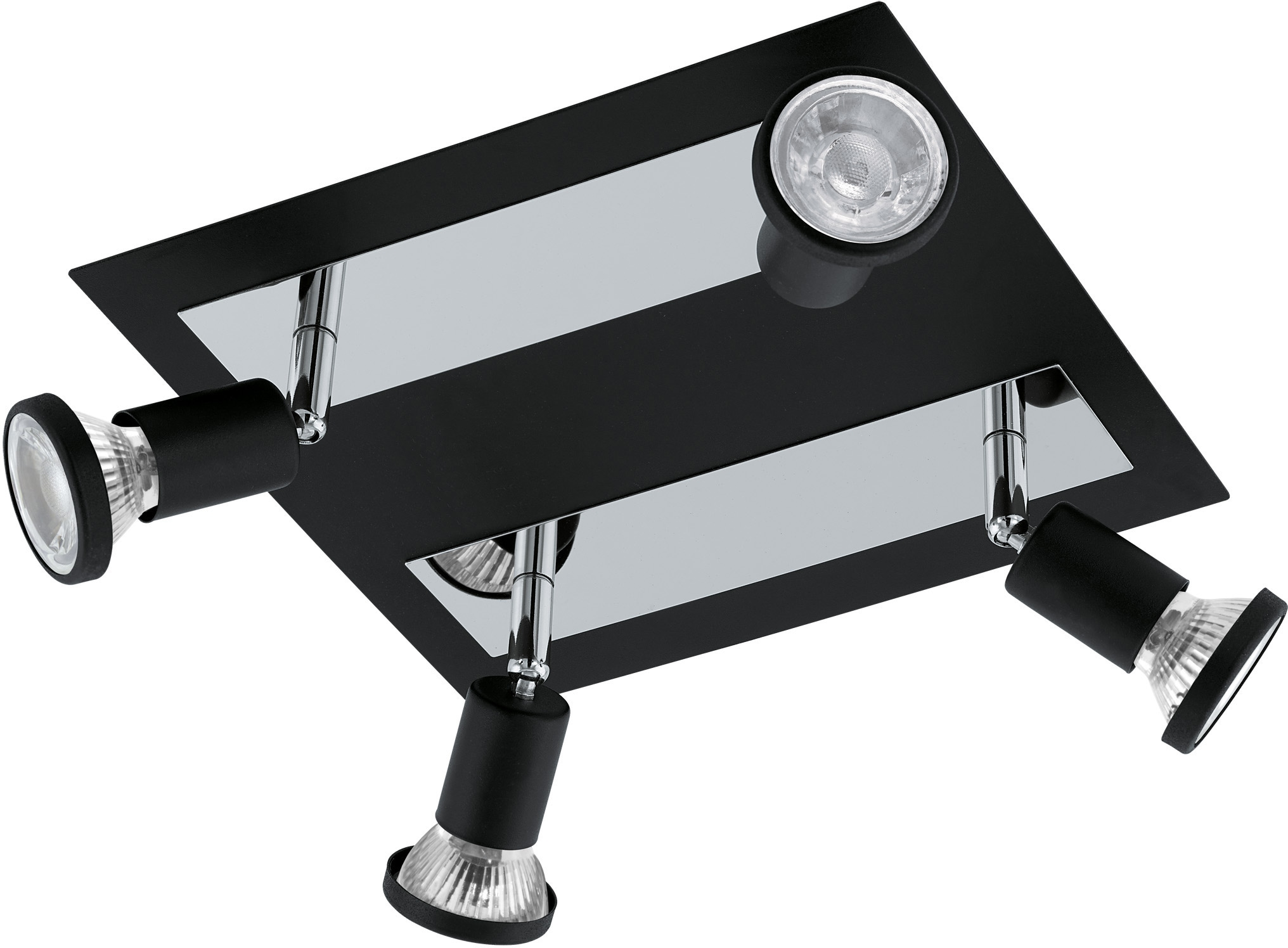 EGLO LED Deckenspots »SARRIA« 4 flammig lem...