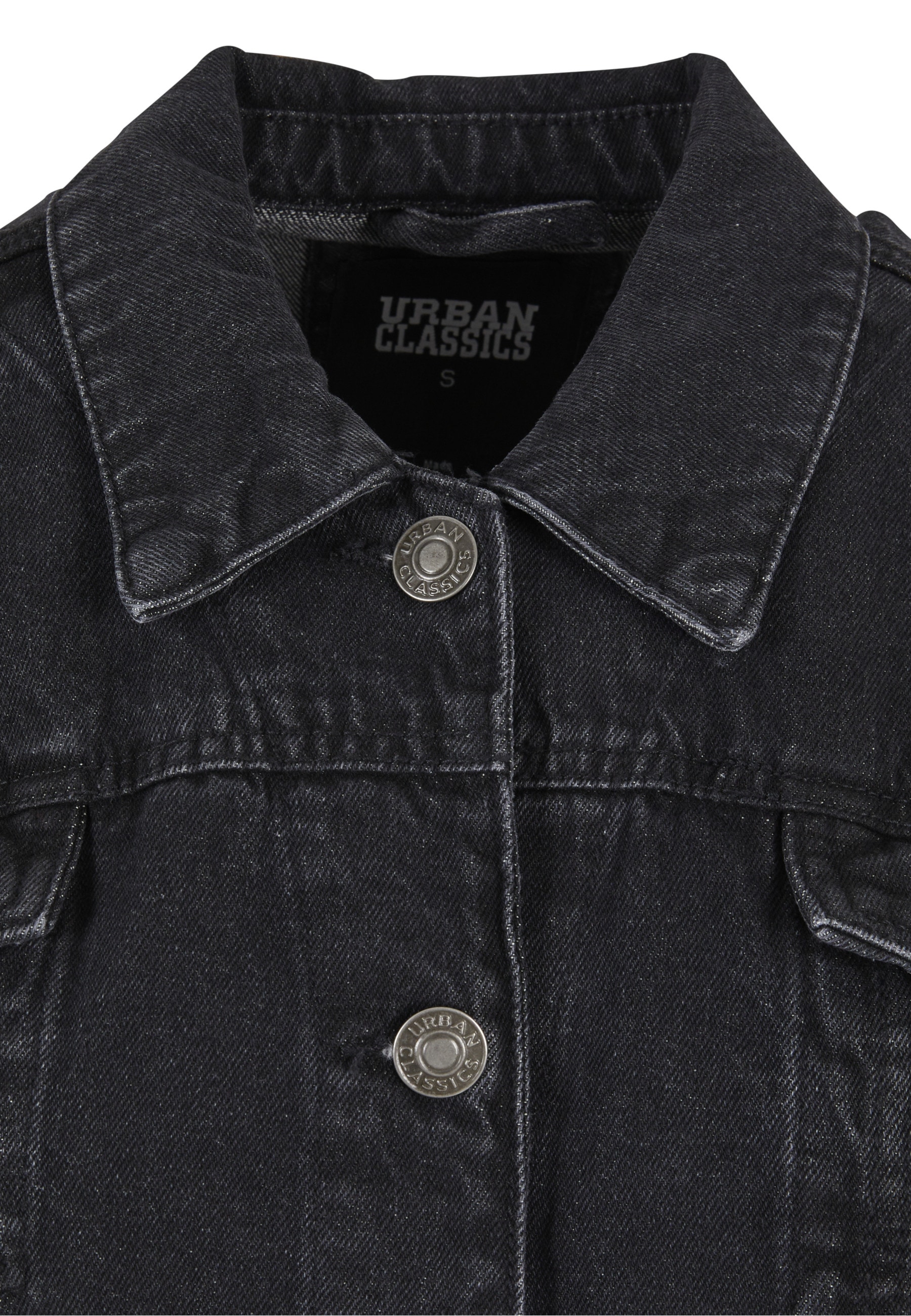 URBAN CLASSICS Jeansjacke »Urban Classics Damen Ladies Oversized 90‘s Denim Jacket« 1 Stk. tlg. ohne Kapuze