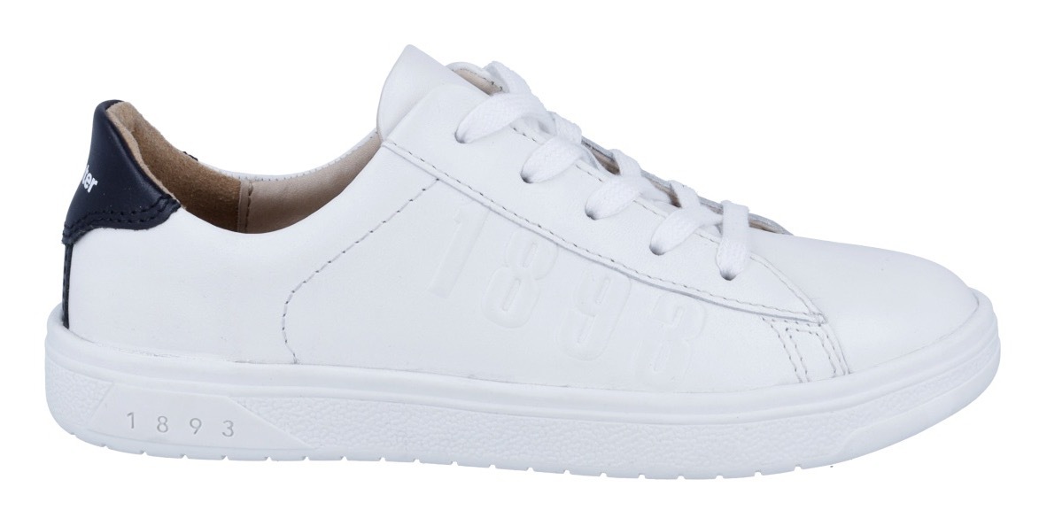 Richter Sneaker »1893 WMS: mittel«, Schnürschuh im cleanen Look, Größenschablone zum Download