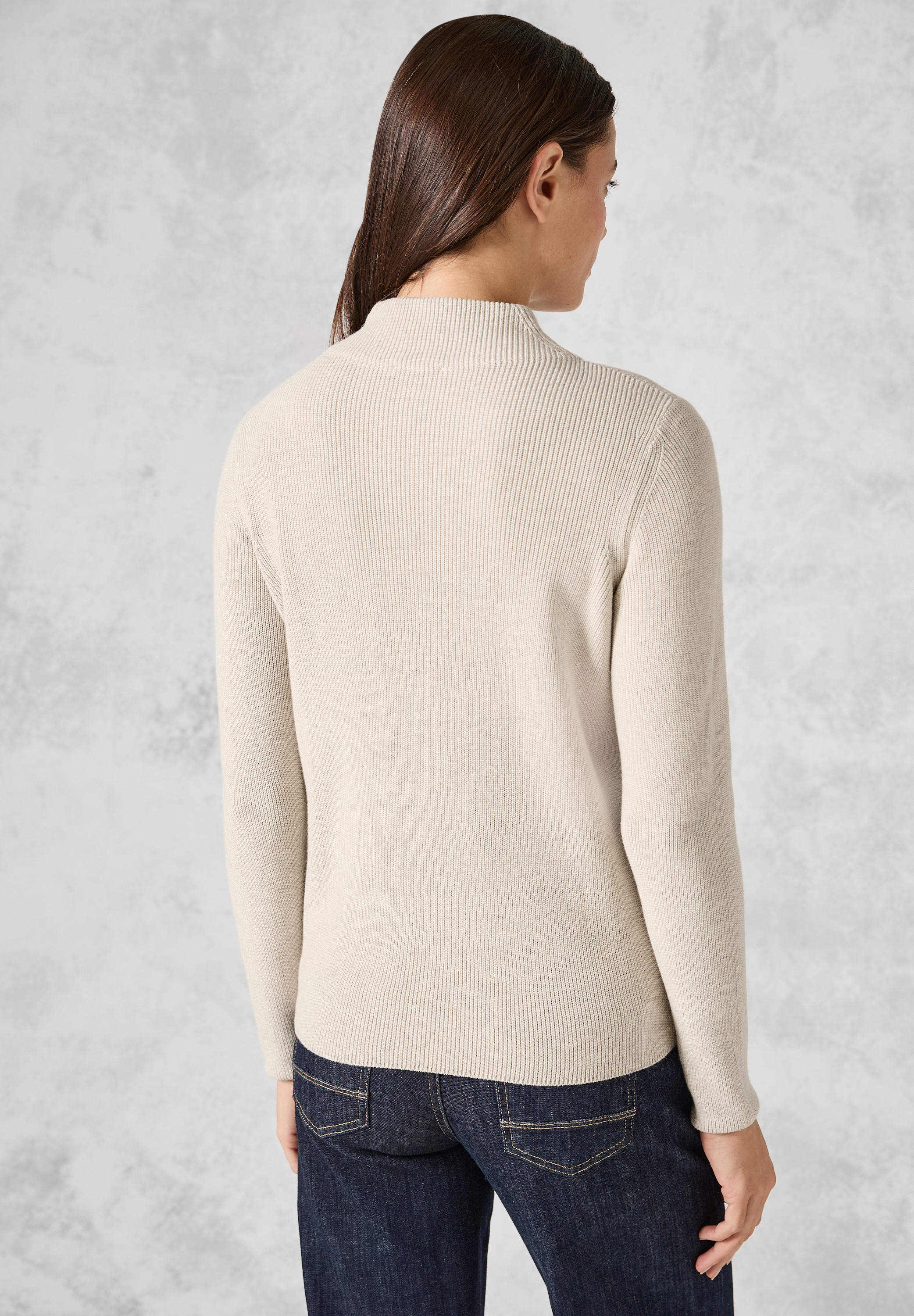 Cecil Strickpullover, aus reiner Baumwolle