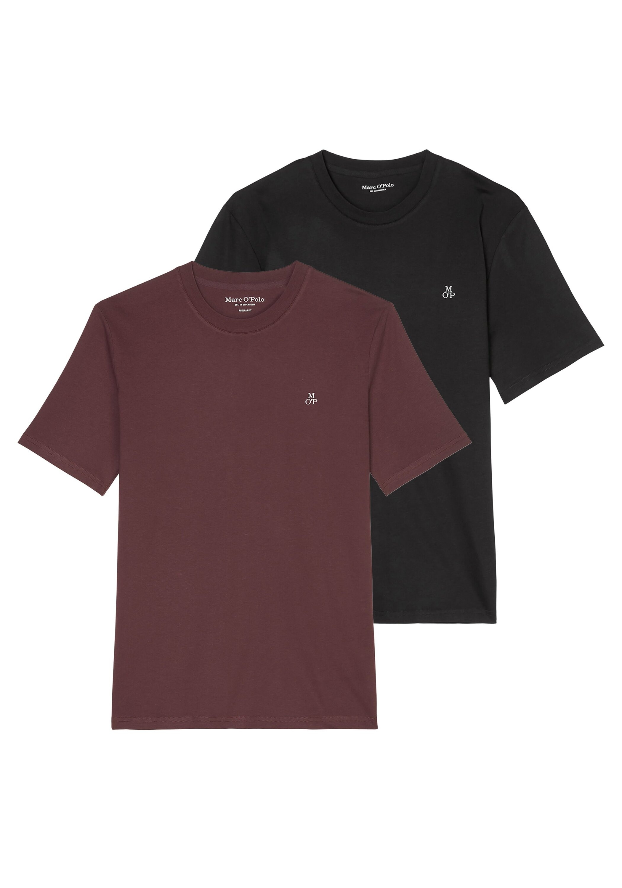 Marc OPolo T-Shirt "T-Shirt Small-Logo 2er Pack" 2
