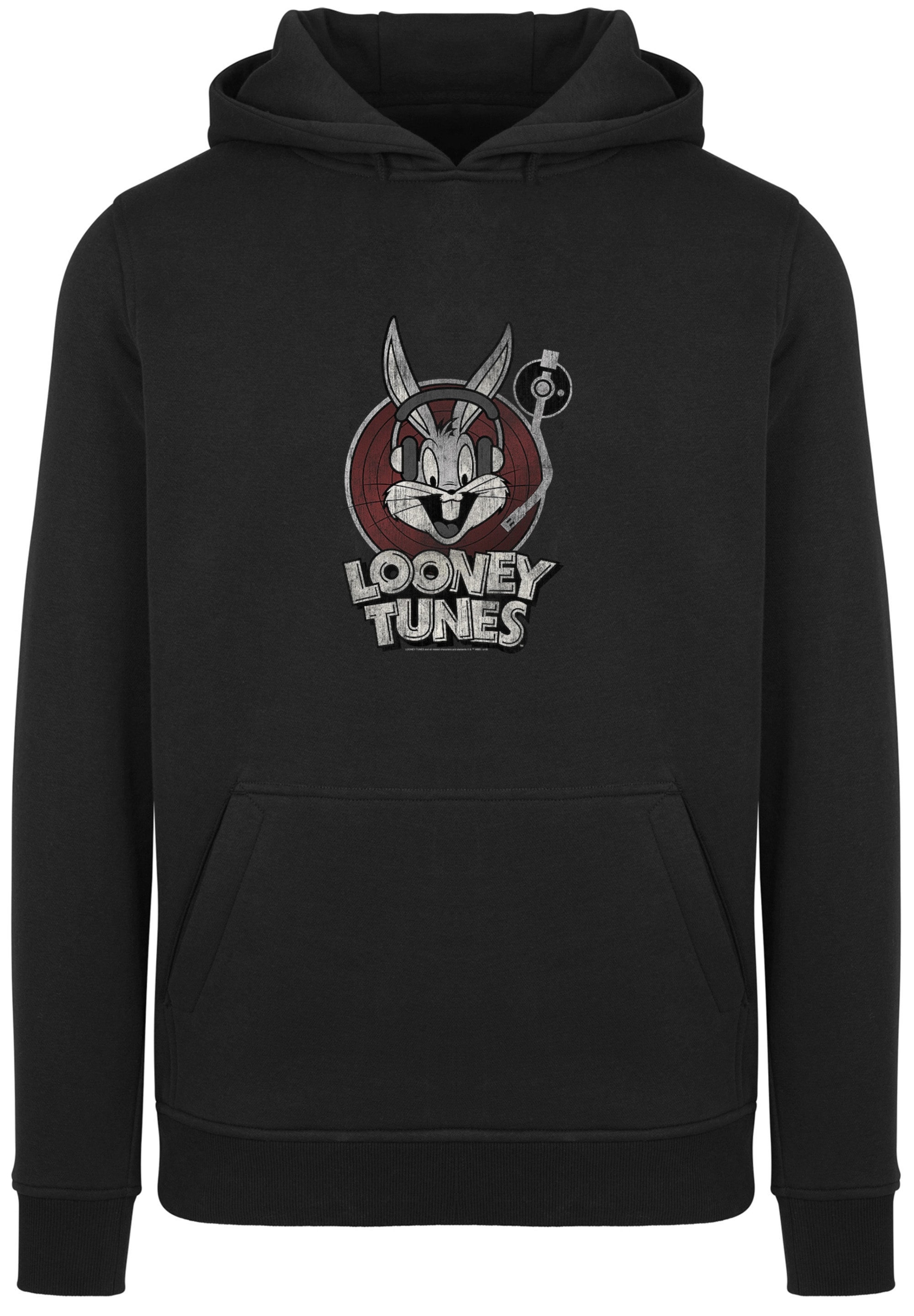 F4NT4STIC Sweatshirt »Hoodie 'Looney Tunes Bugs Bunny'«, Herren,Premium Merch,Slim-Fit,Kapuzenpullover,Bedruckt