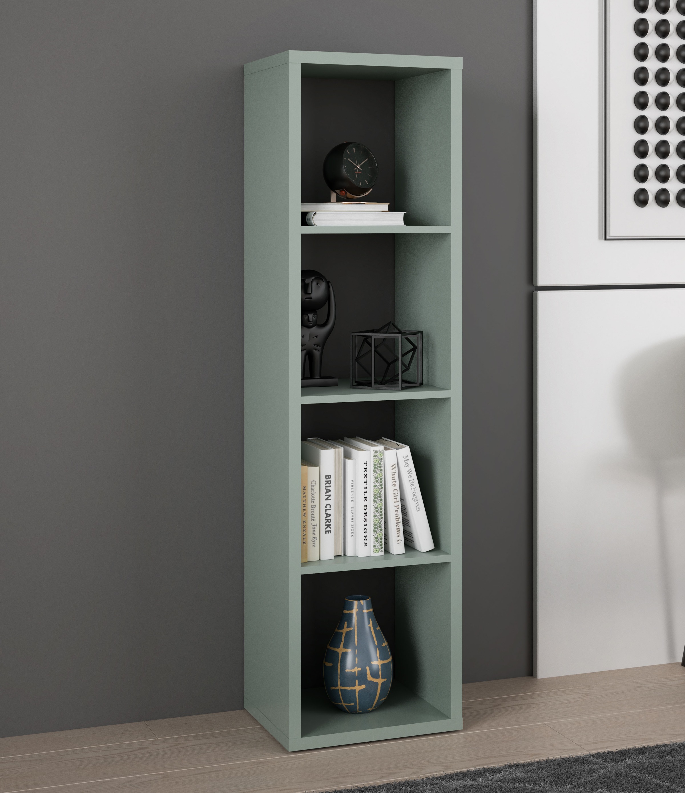 FORTE Standregal "Mauro, FSC-zertifiziert" Fachgröße 33x33cm, 4 Fächer günstig online kaufen