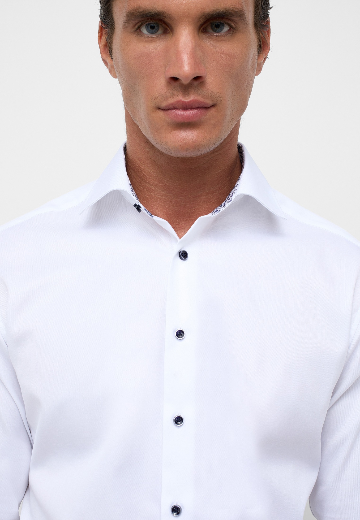 Eterna Langarmhemd »MODERN FIT«, NON IRON (bügelfrei)