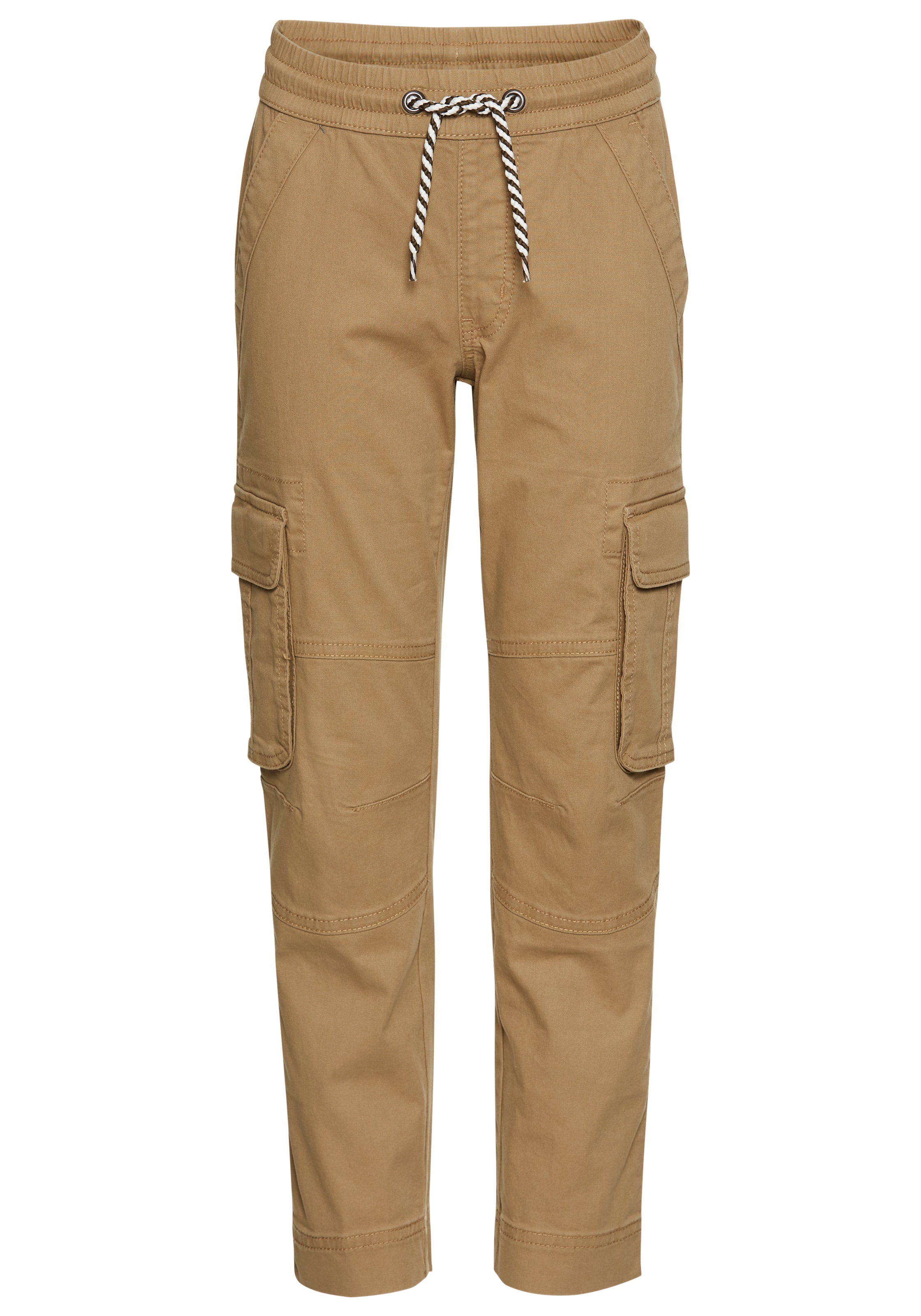 KIDSWORLD Cargohose »Pull-On Cargohose«, mit modischem Bindeband
