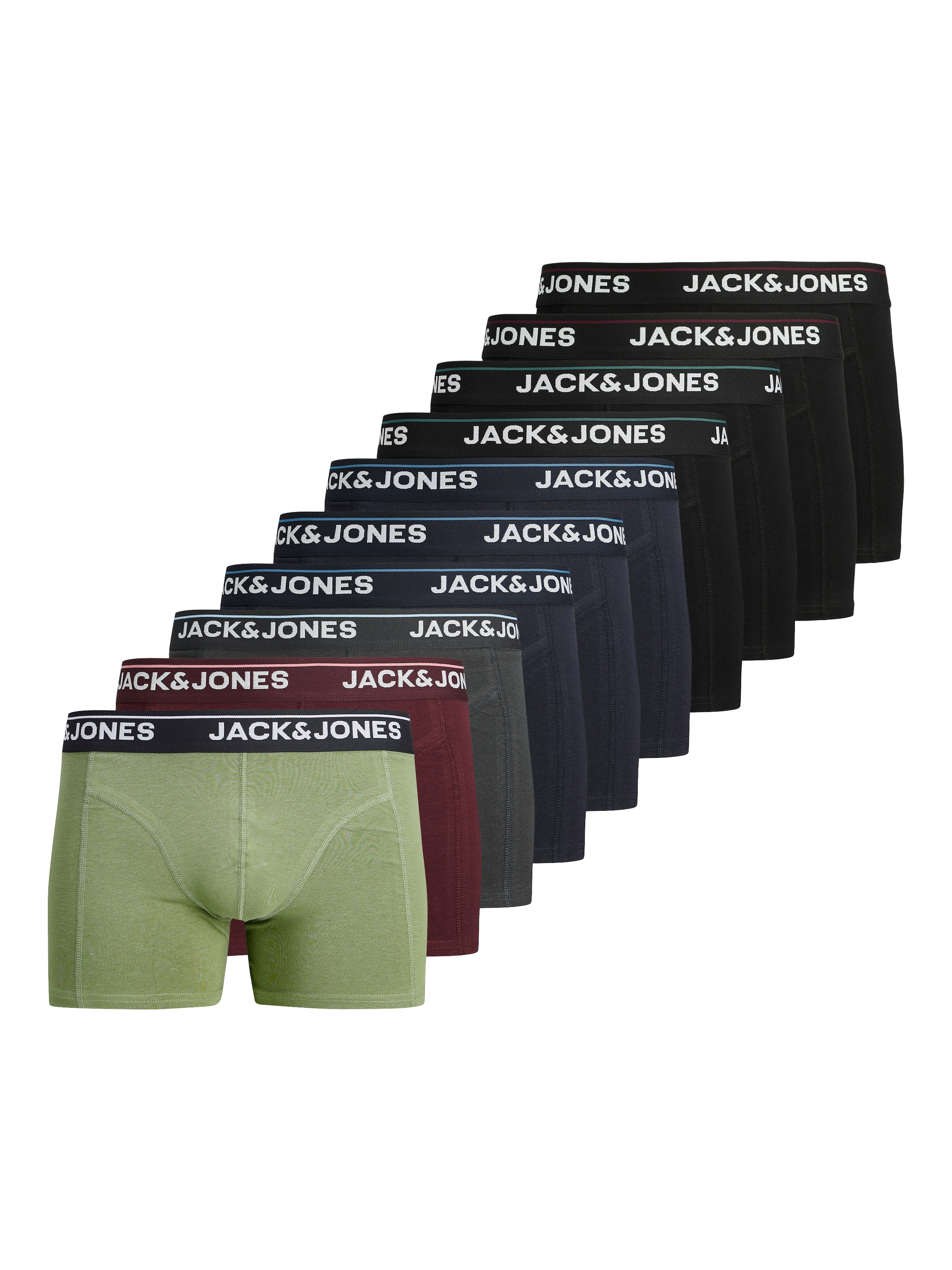 Jack & Jones Trunk "JACTIMOTHY SOLID TRUNKS 10 PACK" 10 Stk. günstig online kaufen