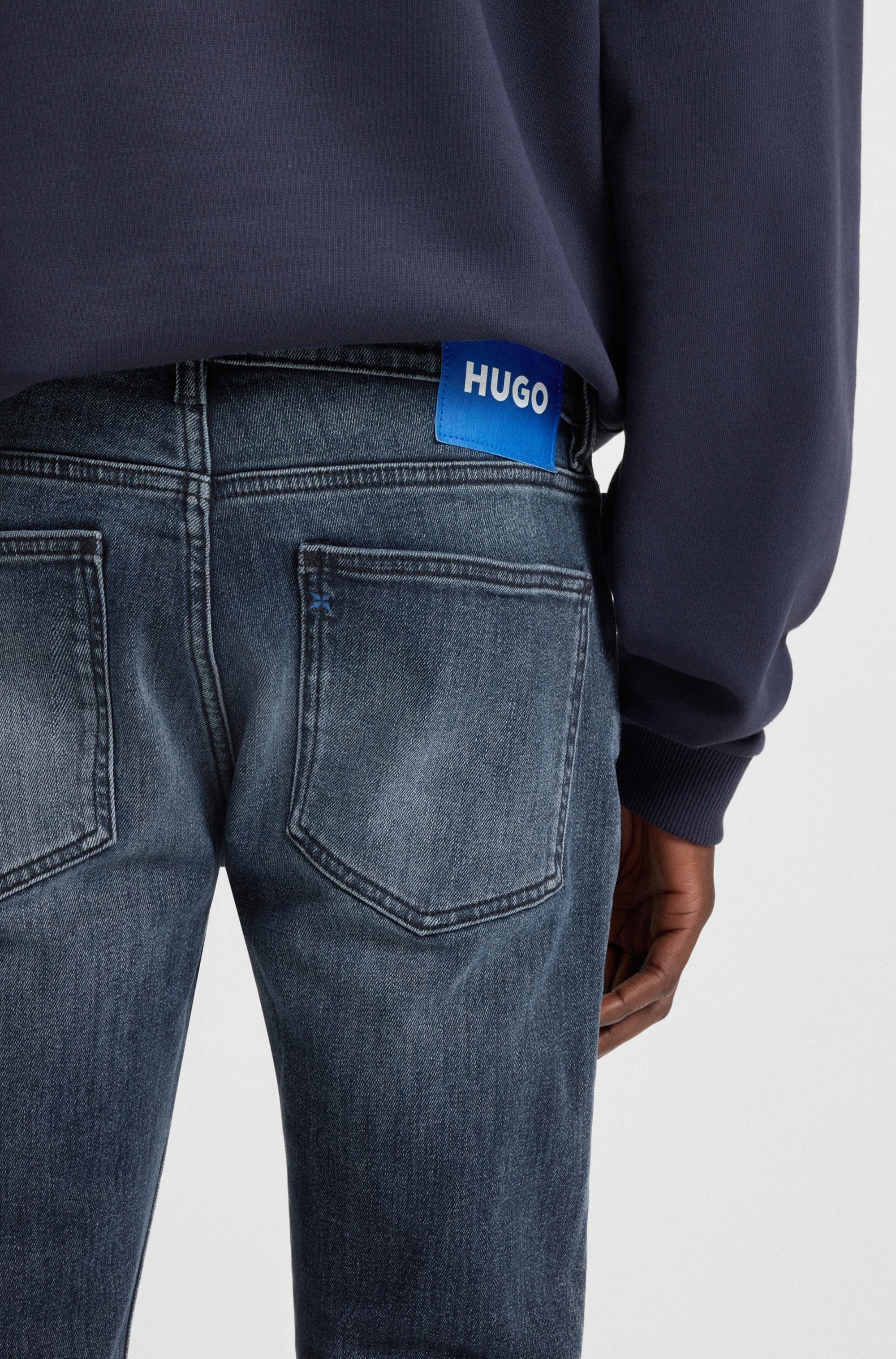 HUGO Blue Slim-fit-Jeans »Zane«, extra slim fit