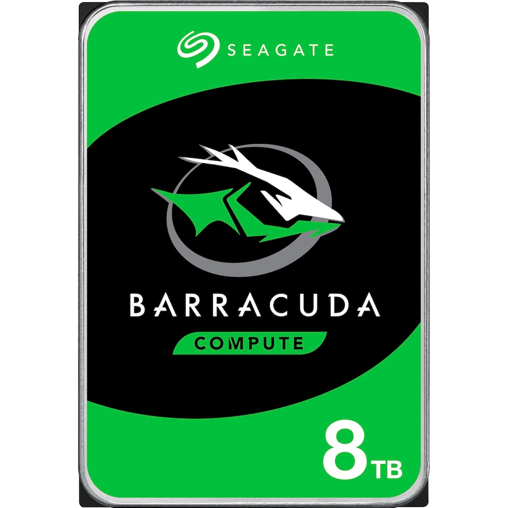 Seagate interne HDD-Festplatte »BarraCuda«, 3,5 Zoll, Anschluss SATA III, Bulk