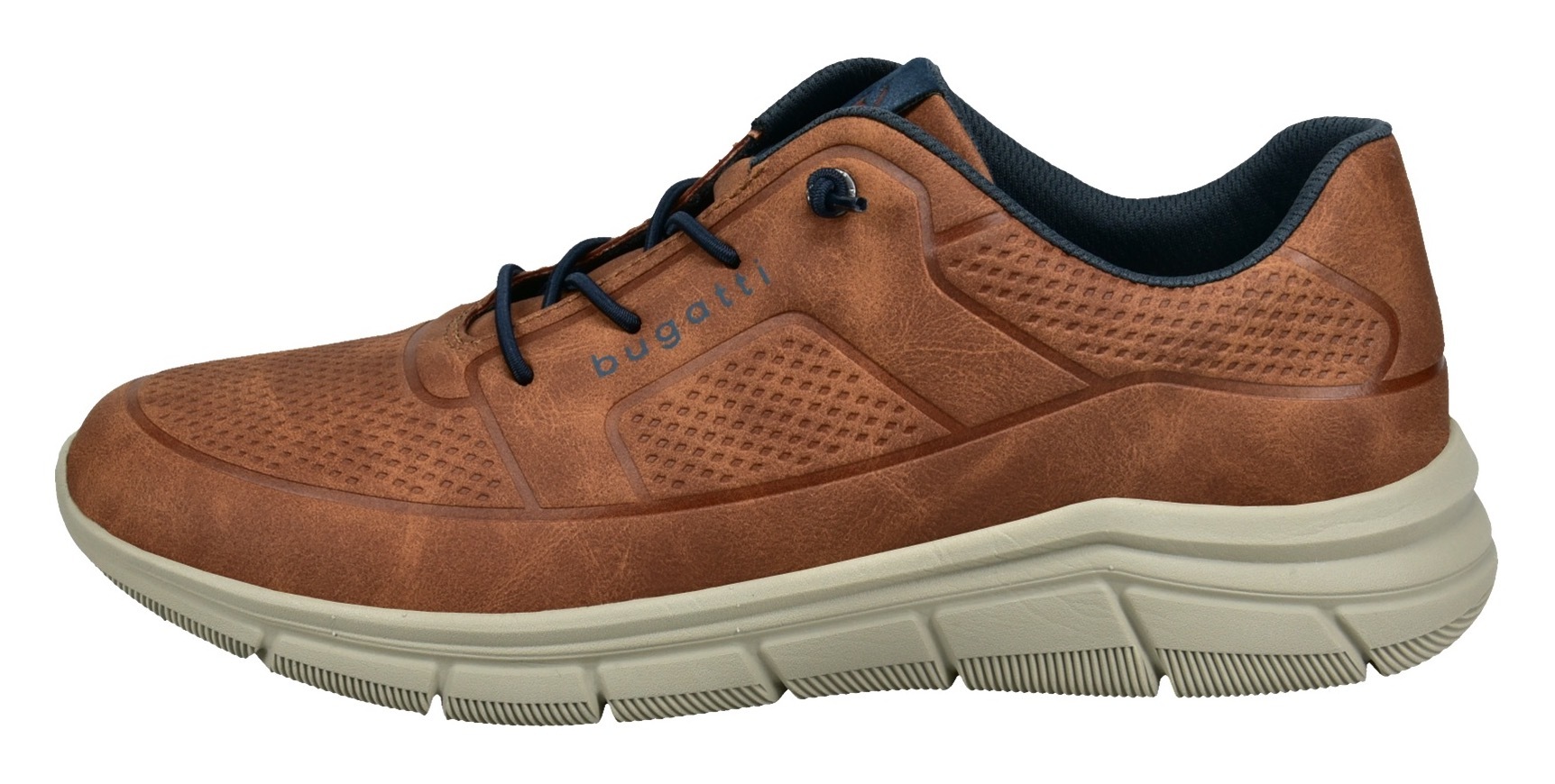 bugatti Slip-On Sneaker, Sneaker, Schlupfschuh, Freizeitschuh mit Logoverzierung