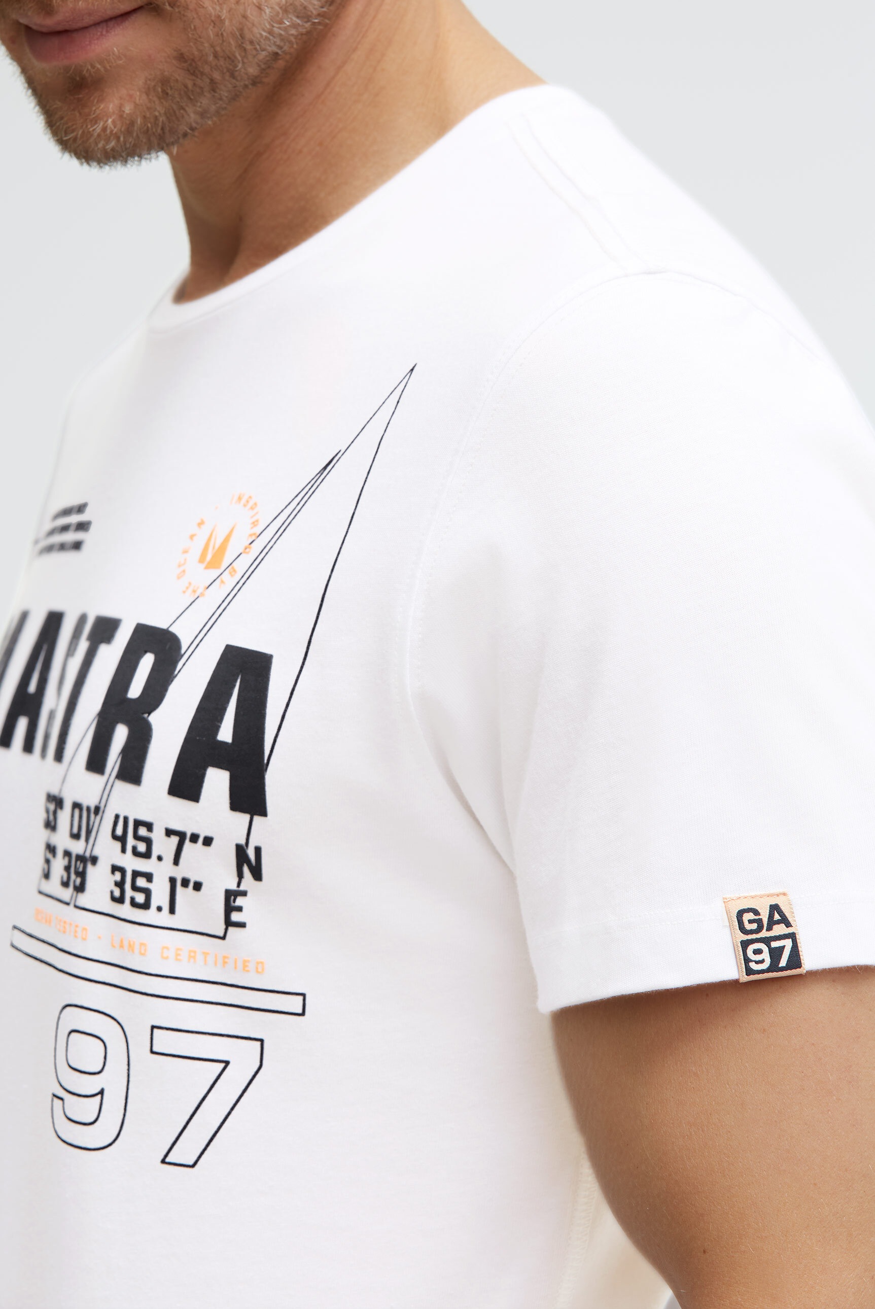 Gaastra Rundhalsshirt aus Baumwolle