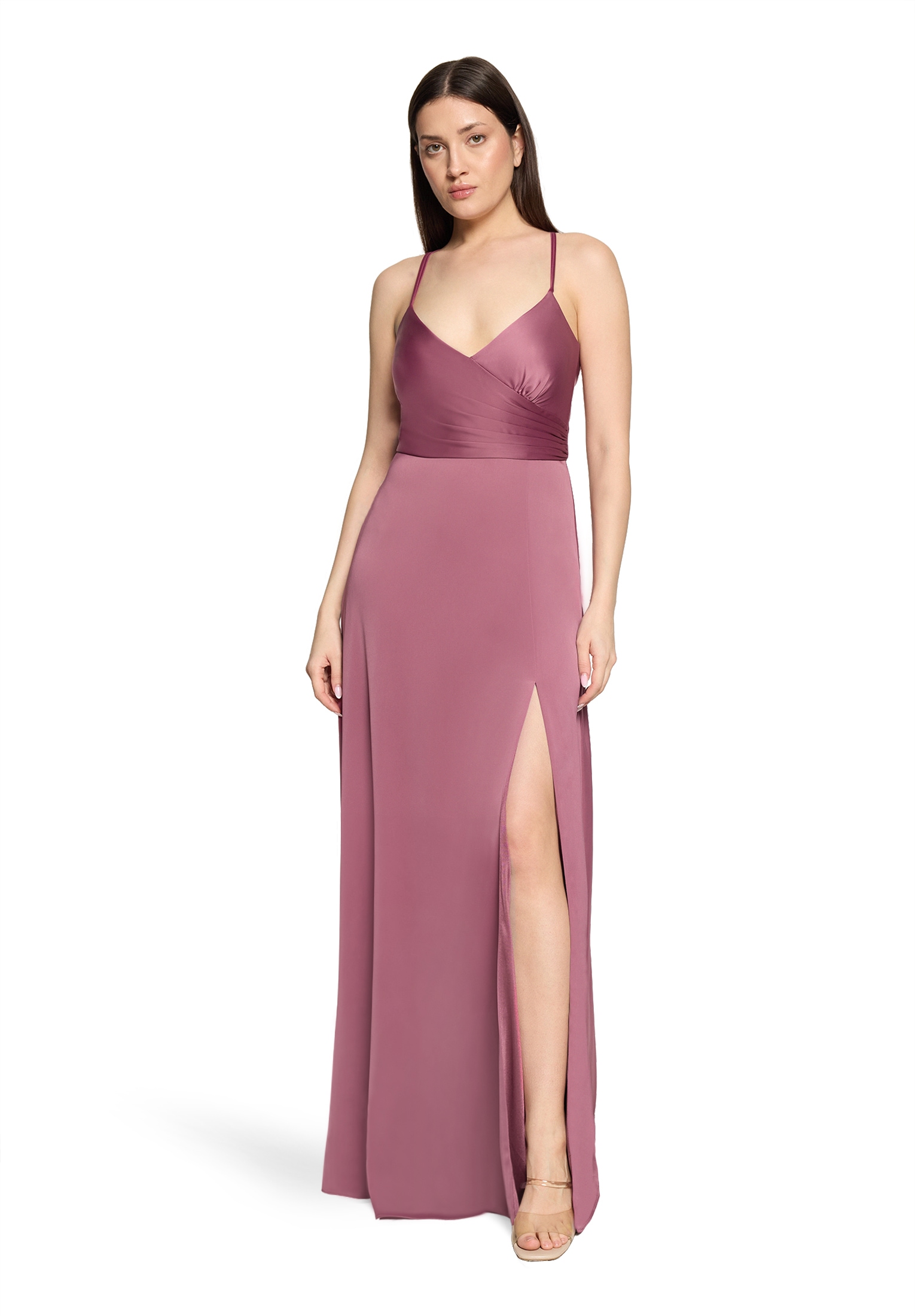 Vera Mont Abendkleid "Damen mit V-Ausschnitt" Ohne Tasche günstig online kaufen