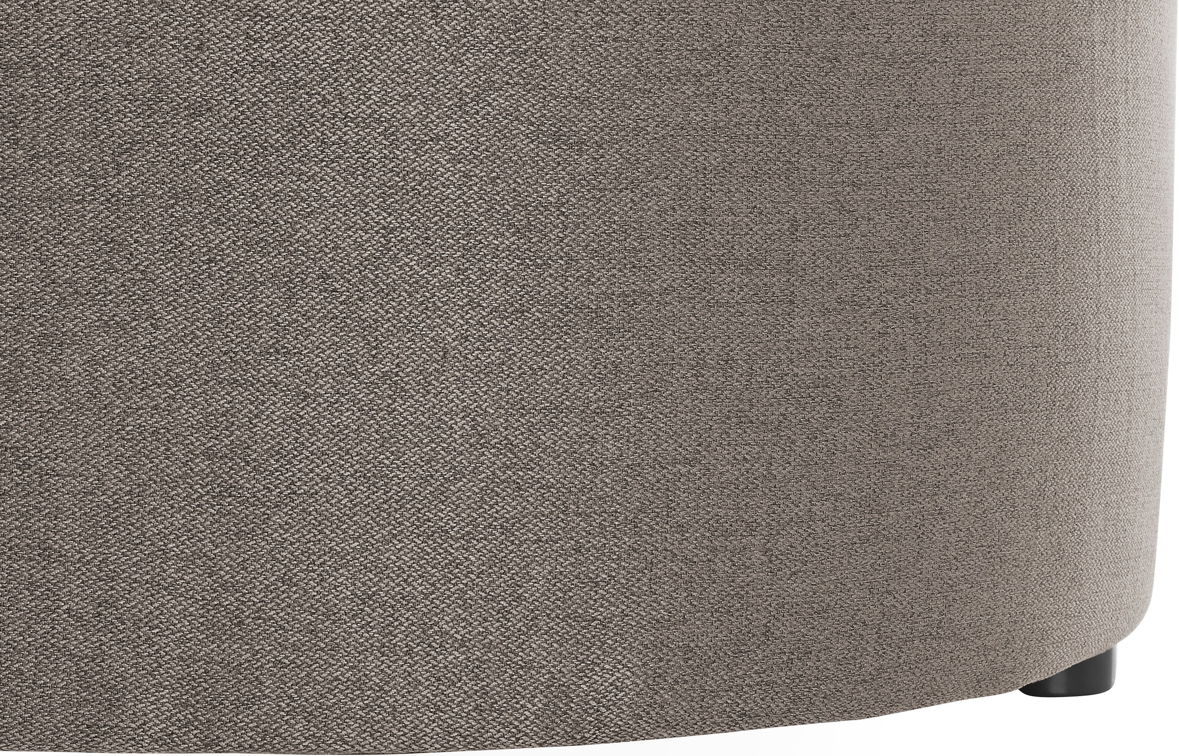 DOMO collection Ecksofa »Pegnitz, elegante Rückensteppung, zeitlose Formensprache, L-Form«, wahlweise mit Bettfunktion