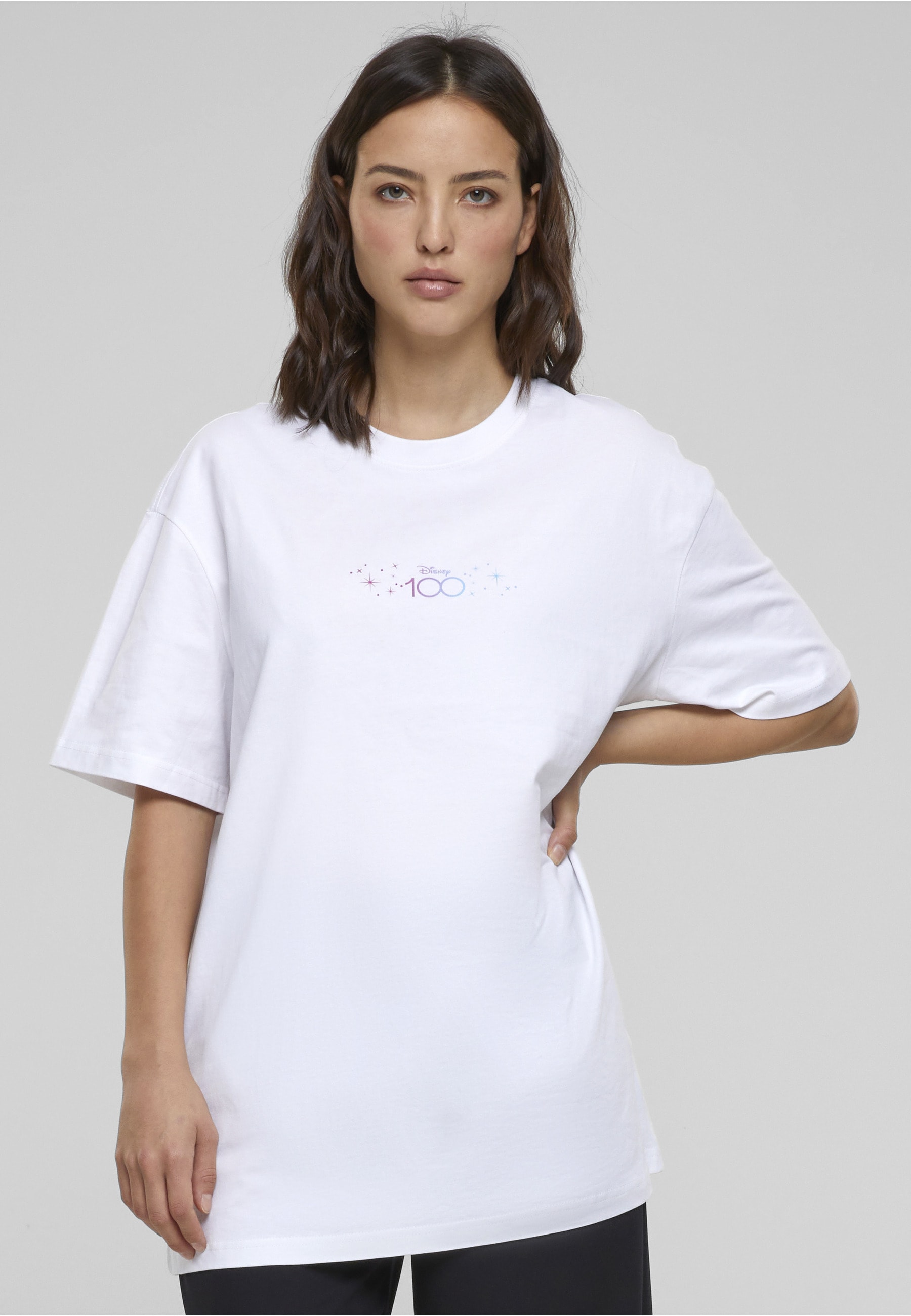 Merchcode T-Shirt »Merchcode Damen Ladies Disney 100 Castle Tee« 1 Stk.