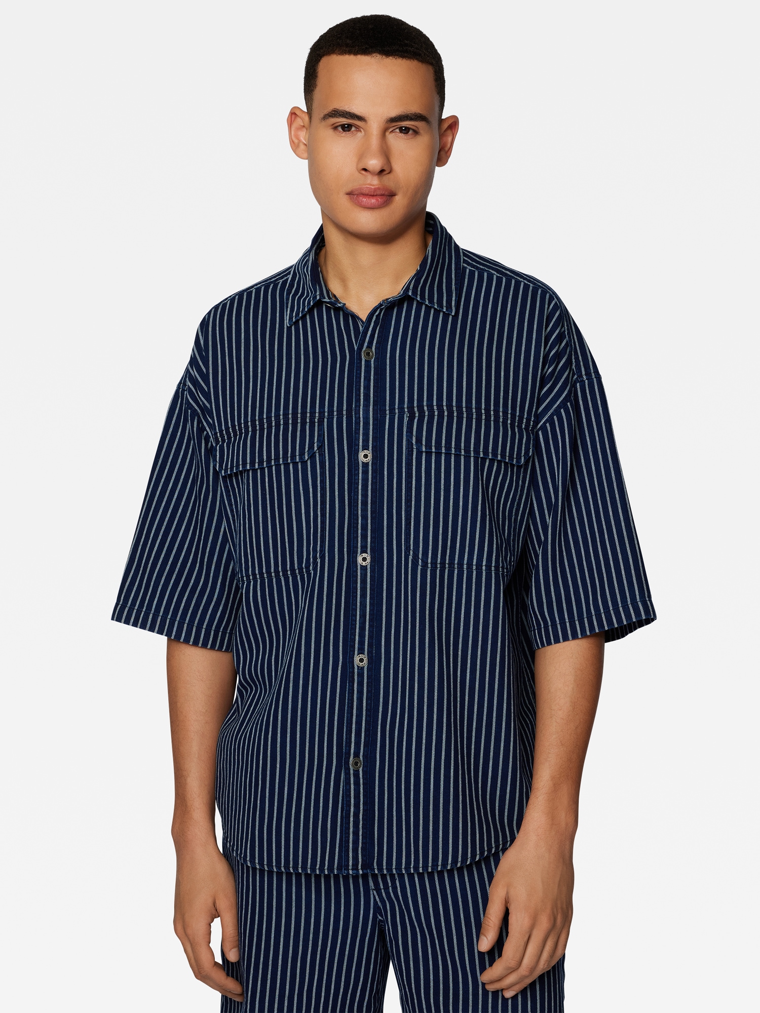 Mavi Streifenhemd »STRIPE SHIRT«, Kurzarmhemd