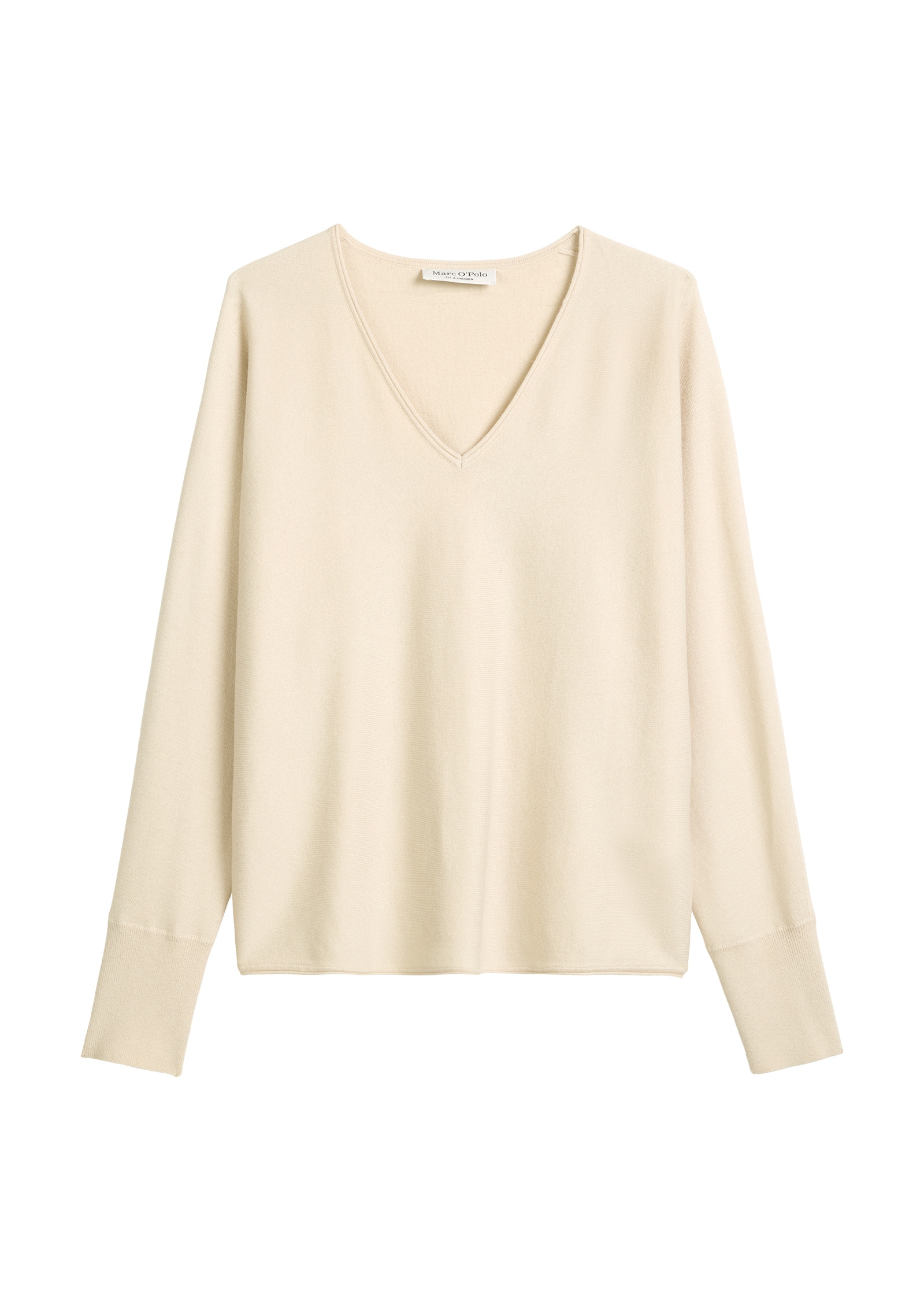 Marc O'Polo Strickpullover »aus weichem Schurwolle-Viskose-Mix«