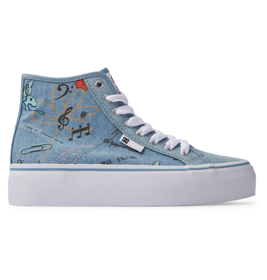 DC Shoes Sneaker »Manual Hi Platform«
