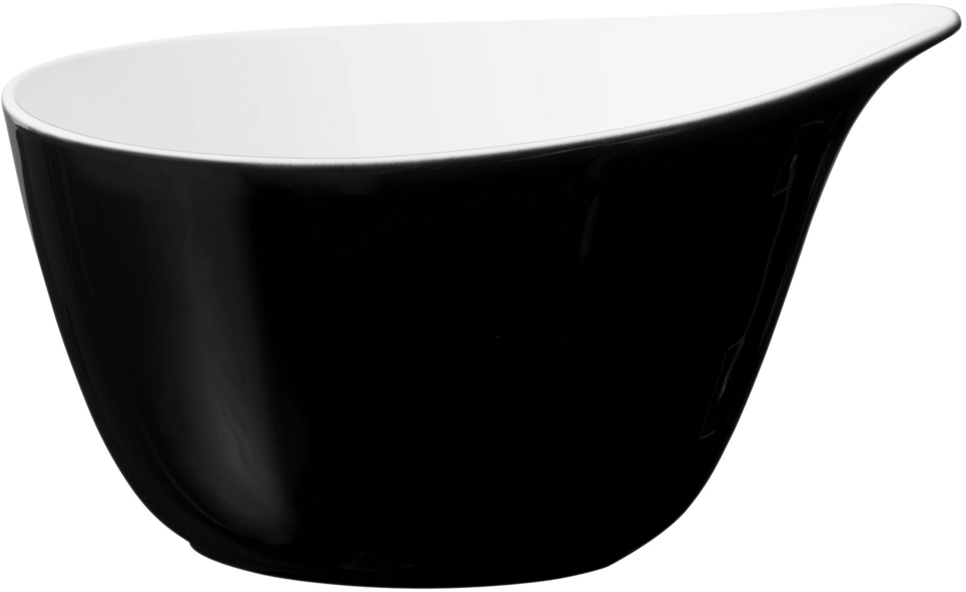 SELTMANN WEIDEN Müslischale "Life Fashion", Ø 15,7cm, schwarz, Schüsseln, Schale mit Griff - 0,60 l