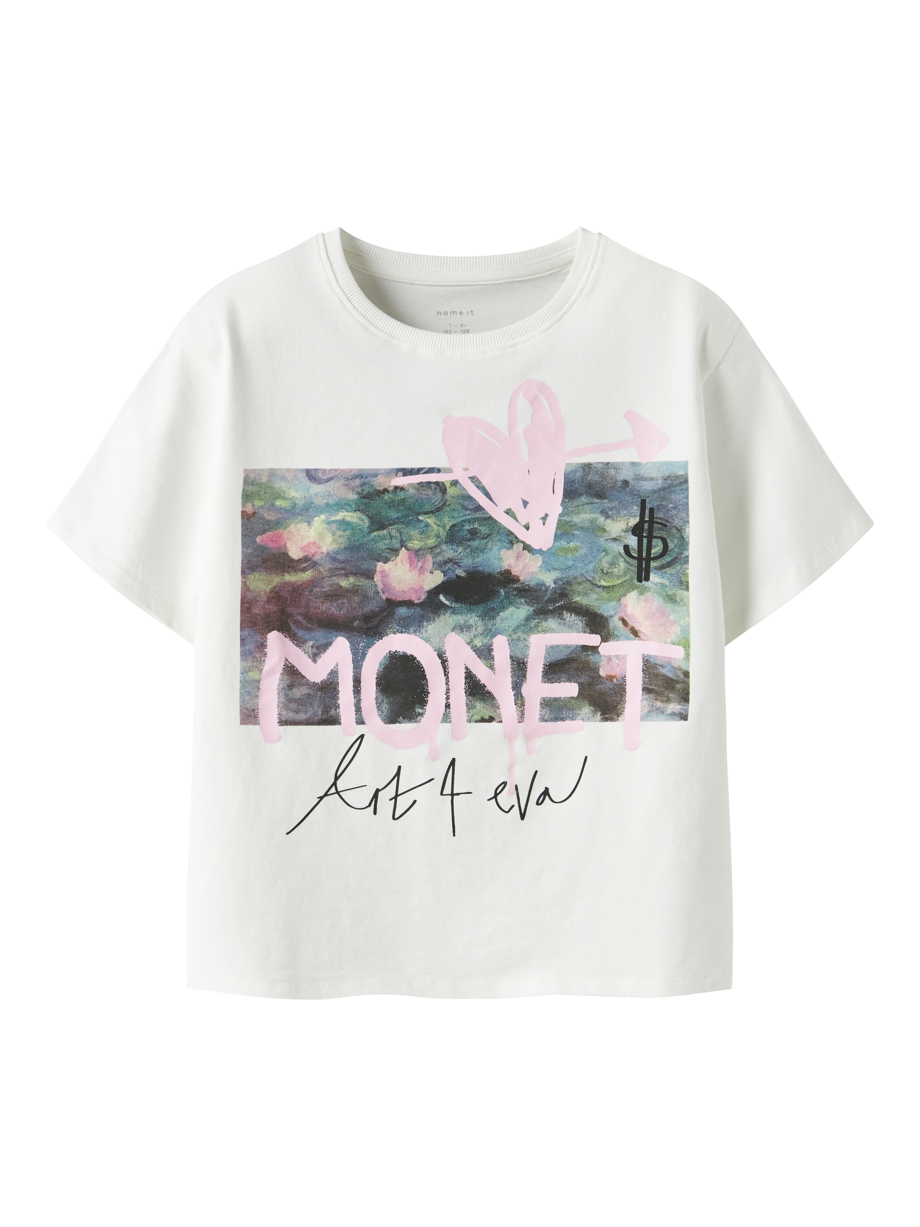 Thumbnail - Name It T-Shirt "NKFDYDISSI MONET SS NREG TOP NOOS ART"