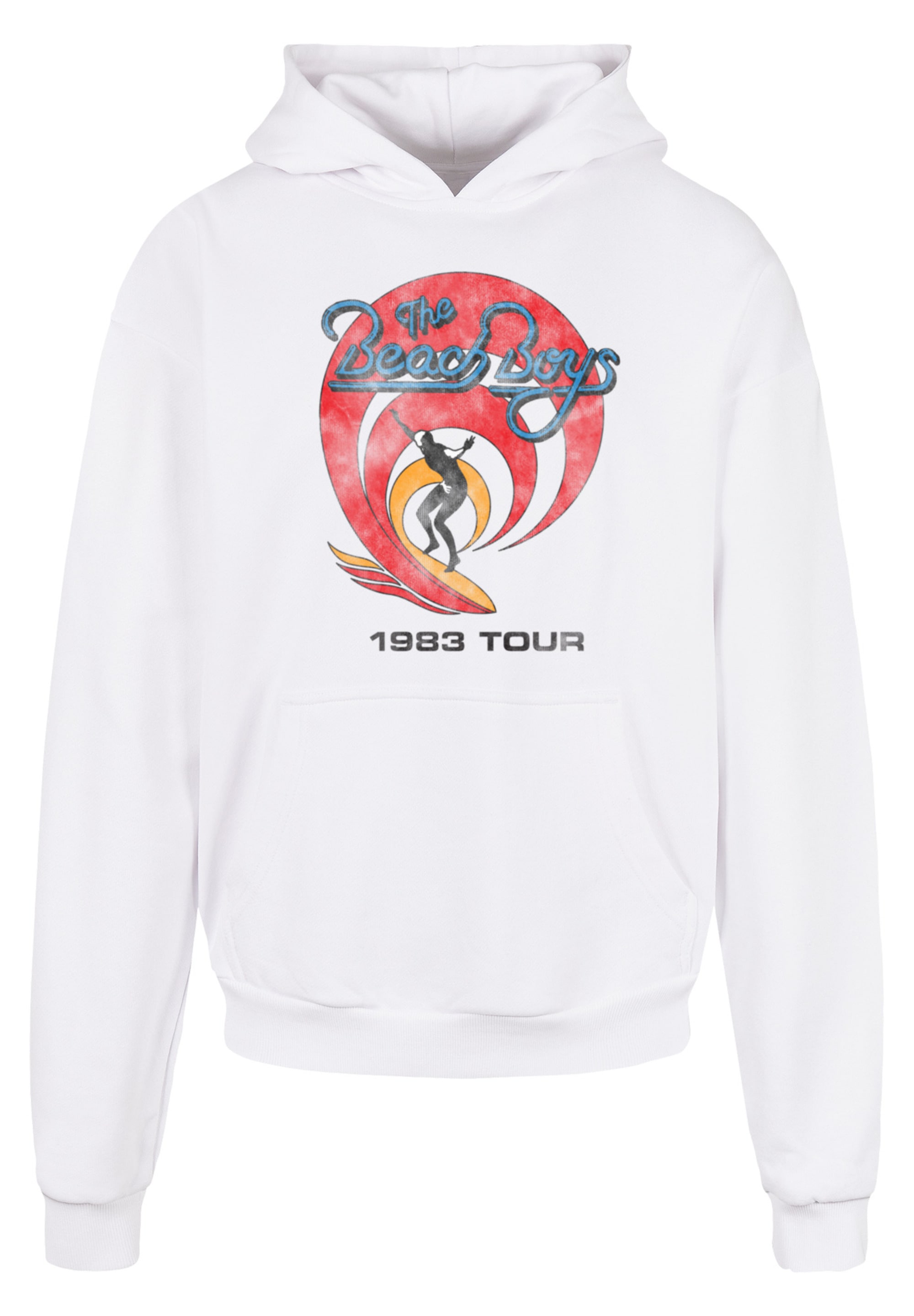 F4NT4STIC Kapuzenpullover »The Beach Boys Band Surfer '83 Vintage«, Print