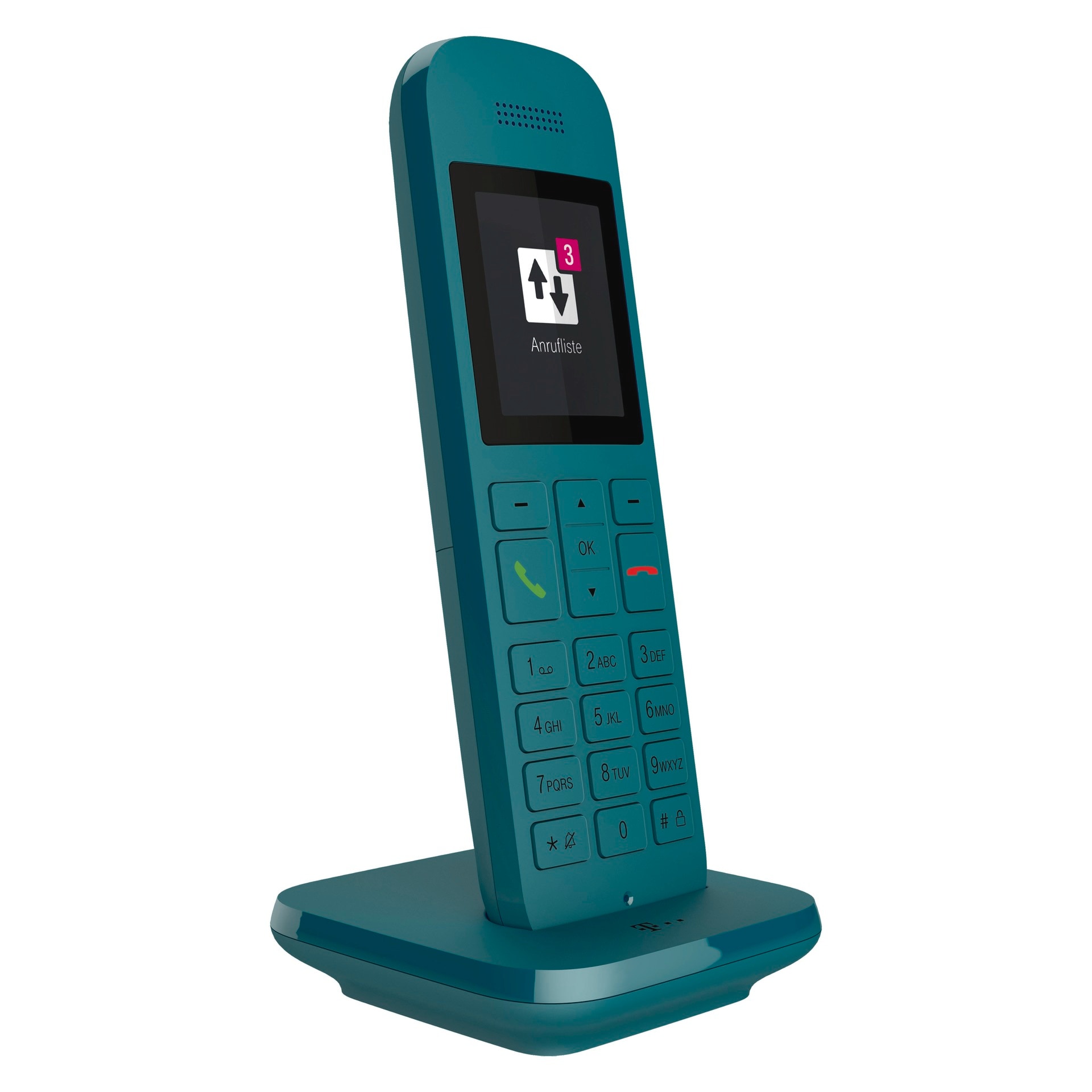 Telekom DECT-Telefon »Speedphone 12«, (Mobilteile: 1 LAN (Ethernet), mit HD Voice, Multifunktionstaste 5 cm Farbdisplay