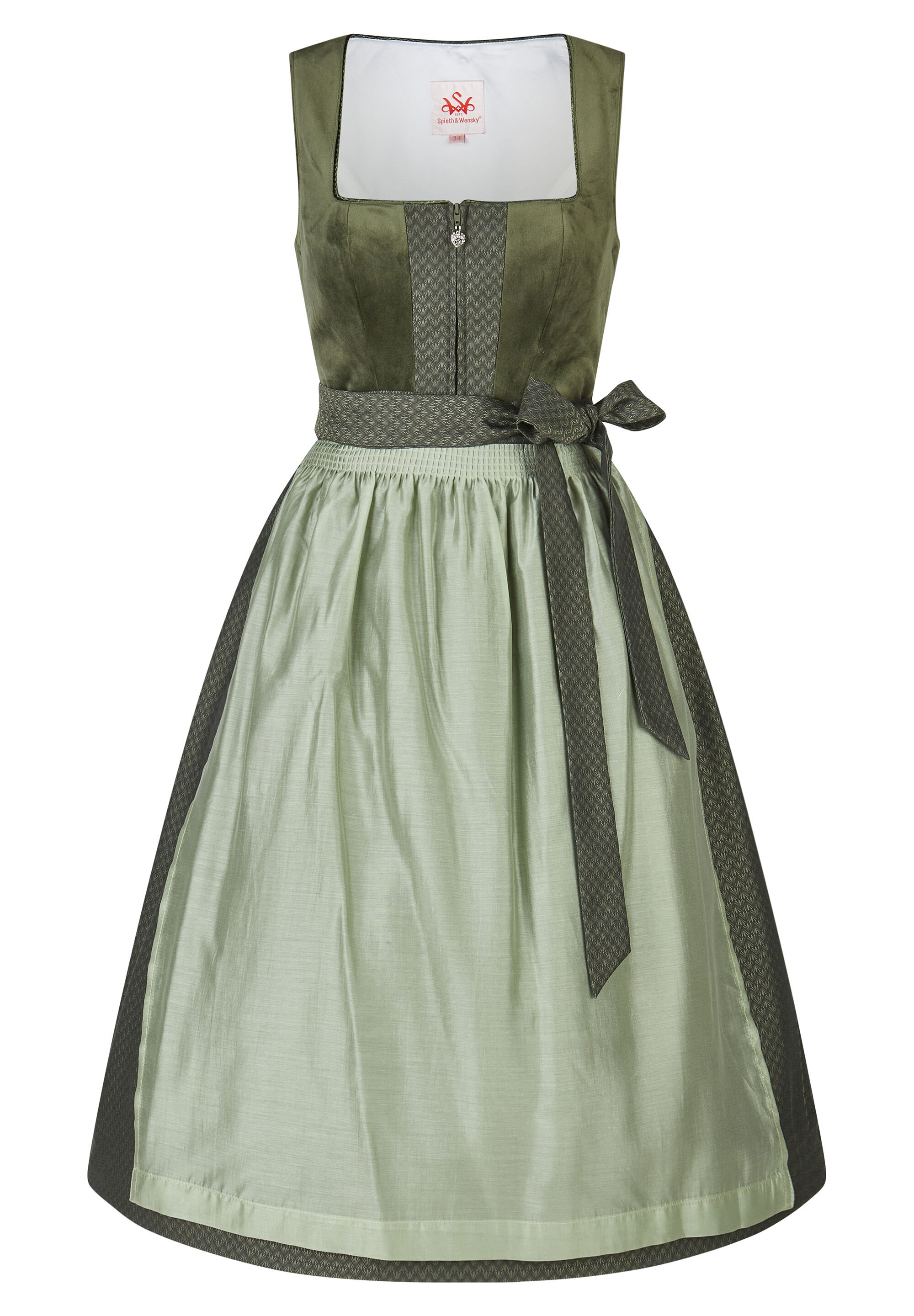 Spieth & Wensky Dirndl "Kathi" mit dekorativer Schürze