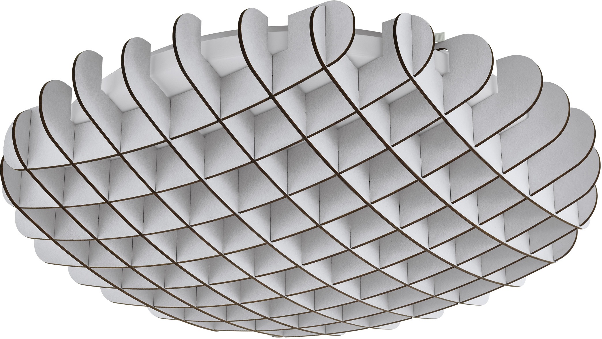 EGLO Deckenleuchte VALDECABRAS, LED-Board, Warmweiß, Deckenlampe