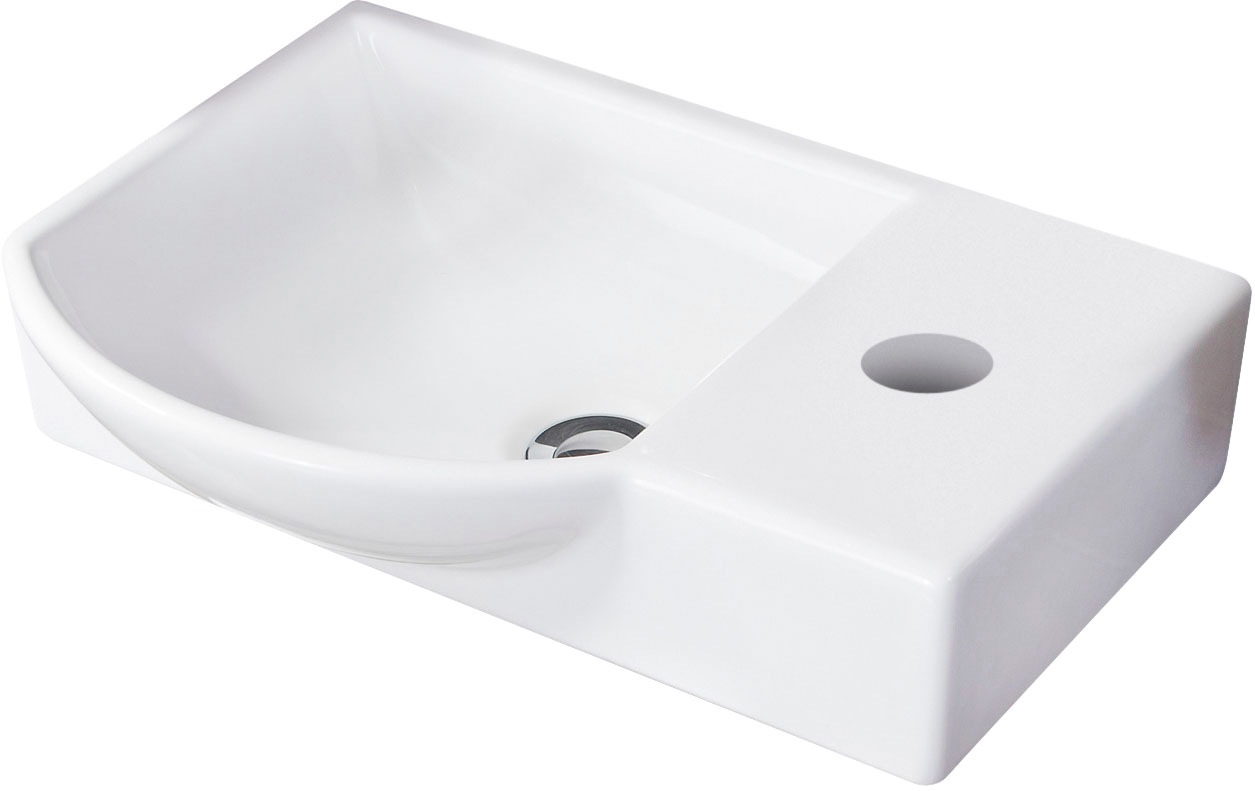 Thumbnail - FACKELMANN Waschtisch "SBC" Set, bestehend aus Becken und Unterbau, Breite ca. 45 cm