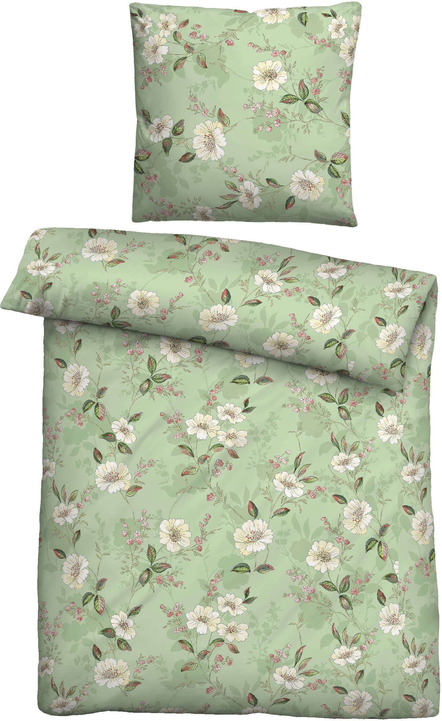 Castell - Markenbettwäsche Bettwäsche "Paul" 2 Stk. tlg. wohlig warm, tempe günstig online kaufen