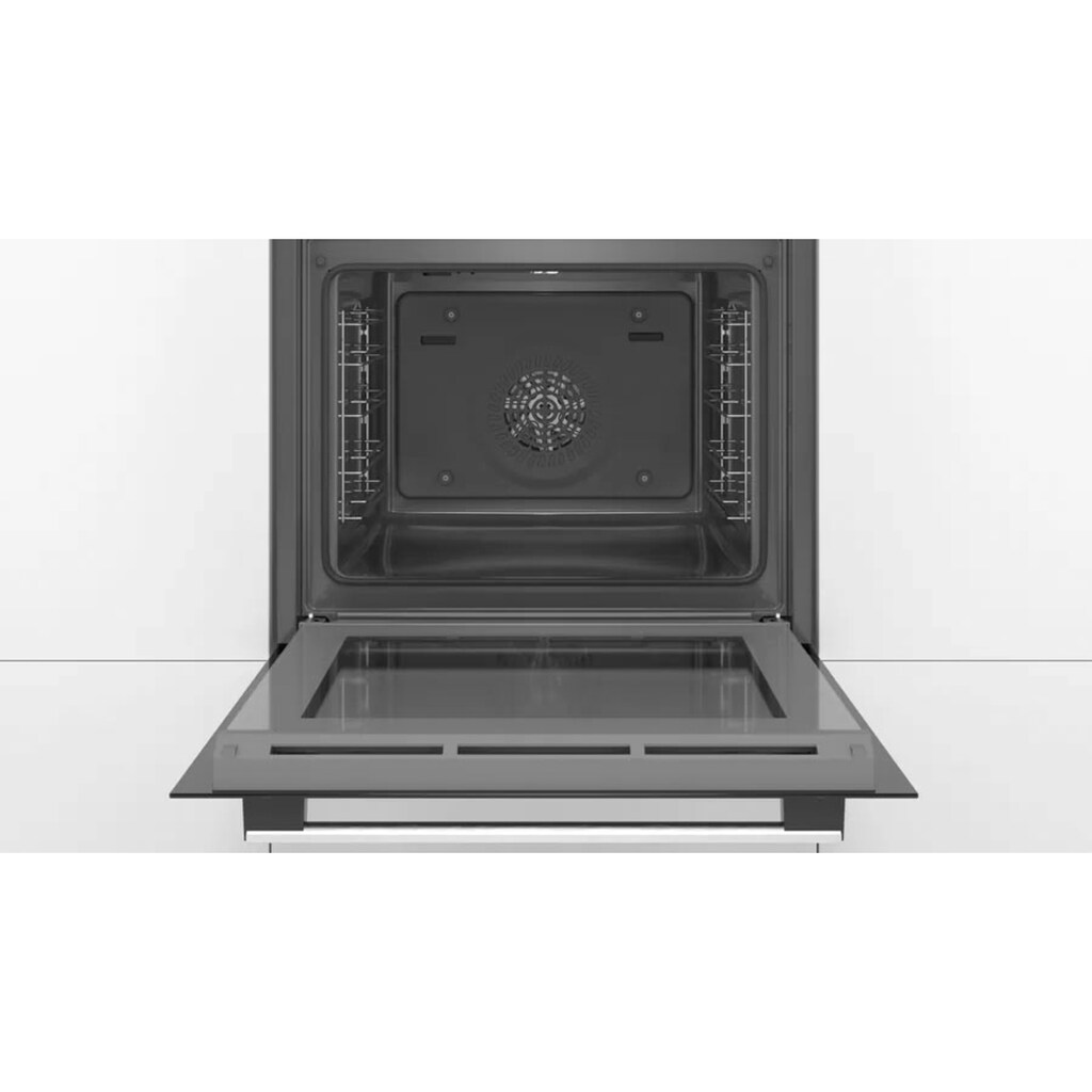 BOSCH Backofen-Set »HBD634CS81«, HBA537BS0, mit Teleskopauszug nachrüstbar, ecoClean Direct