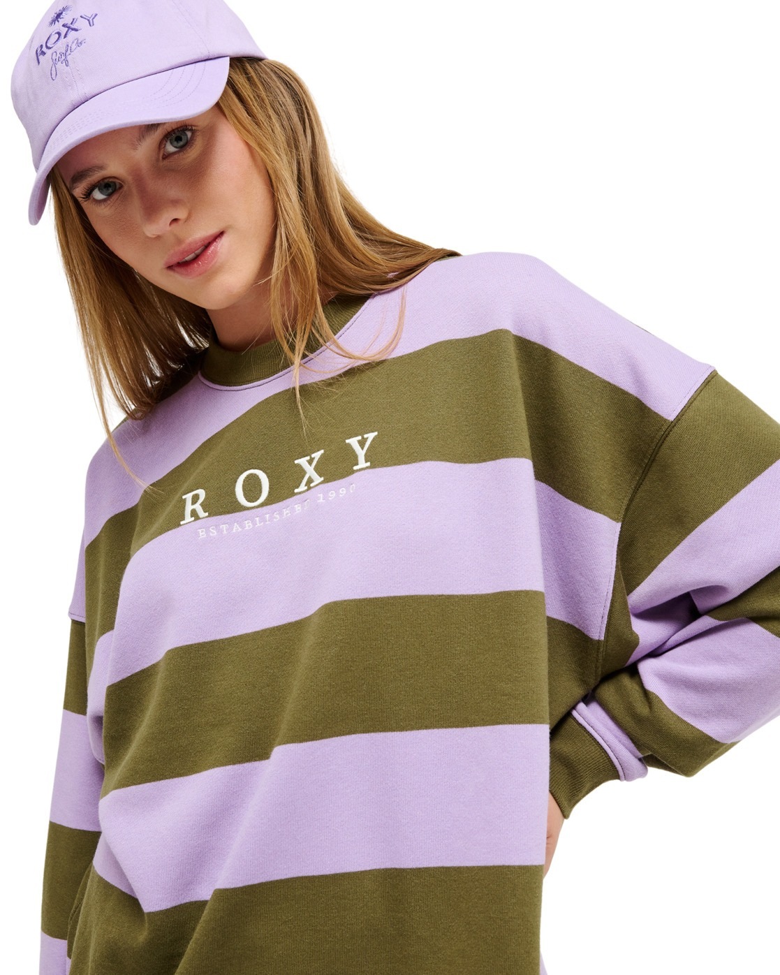 Roxy Sweatshirt »Strictly Stripes«
