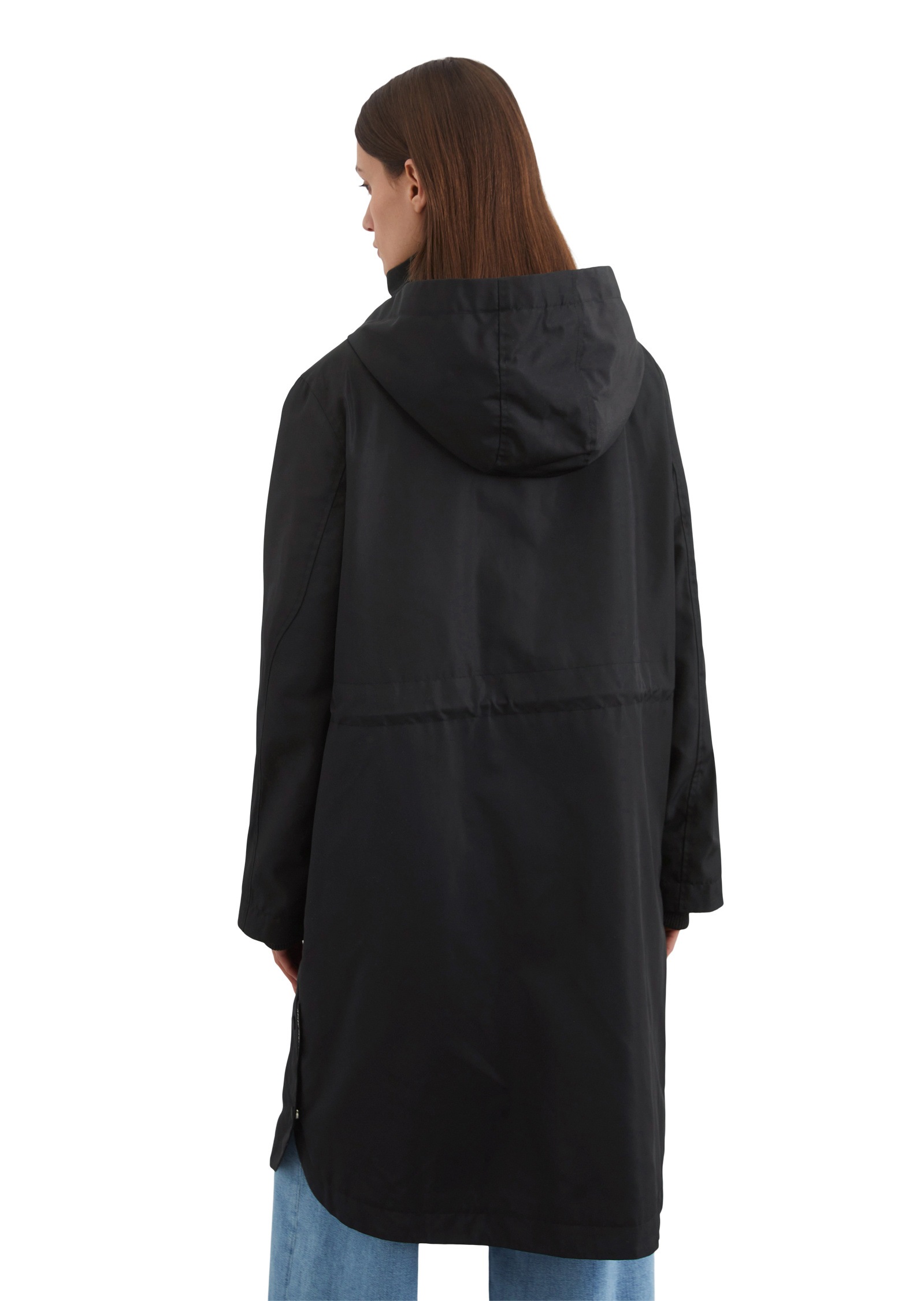 Marc O'Polo Langmantel »aus recyceltem Polyester-Canvas«