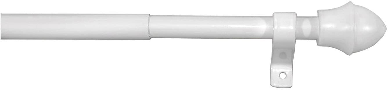 GARESA Scheibenstange »BAROCK«, 1 läufig-läufig, ausziehbar, Montage zum Schrauben oder klemmen, ausziehbar