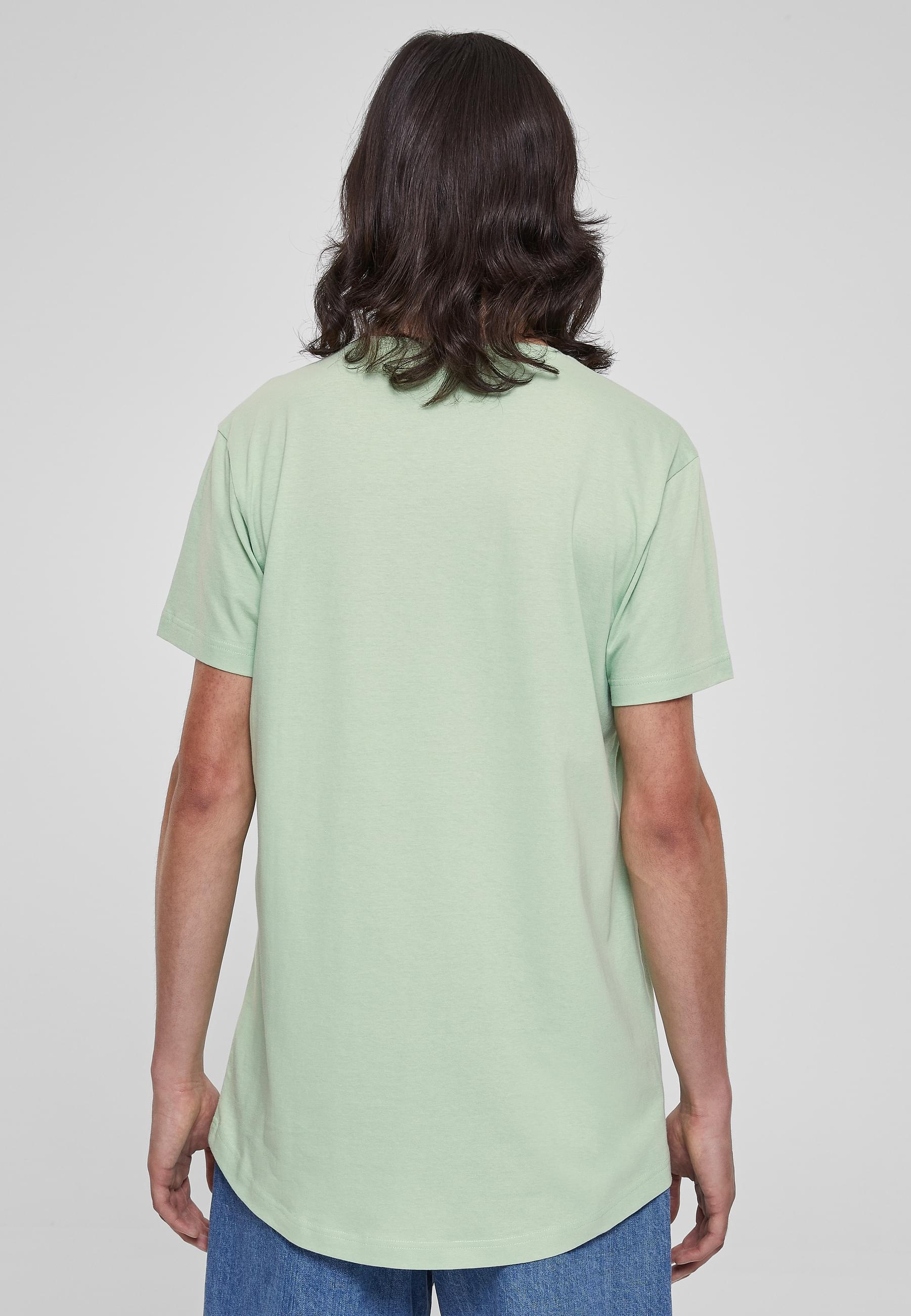 URBAN CLASSICS Kurzarmshirt »Urban Classics Herren Shaped Long Tee«, (1 tlg.)