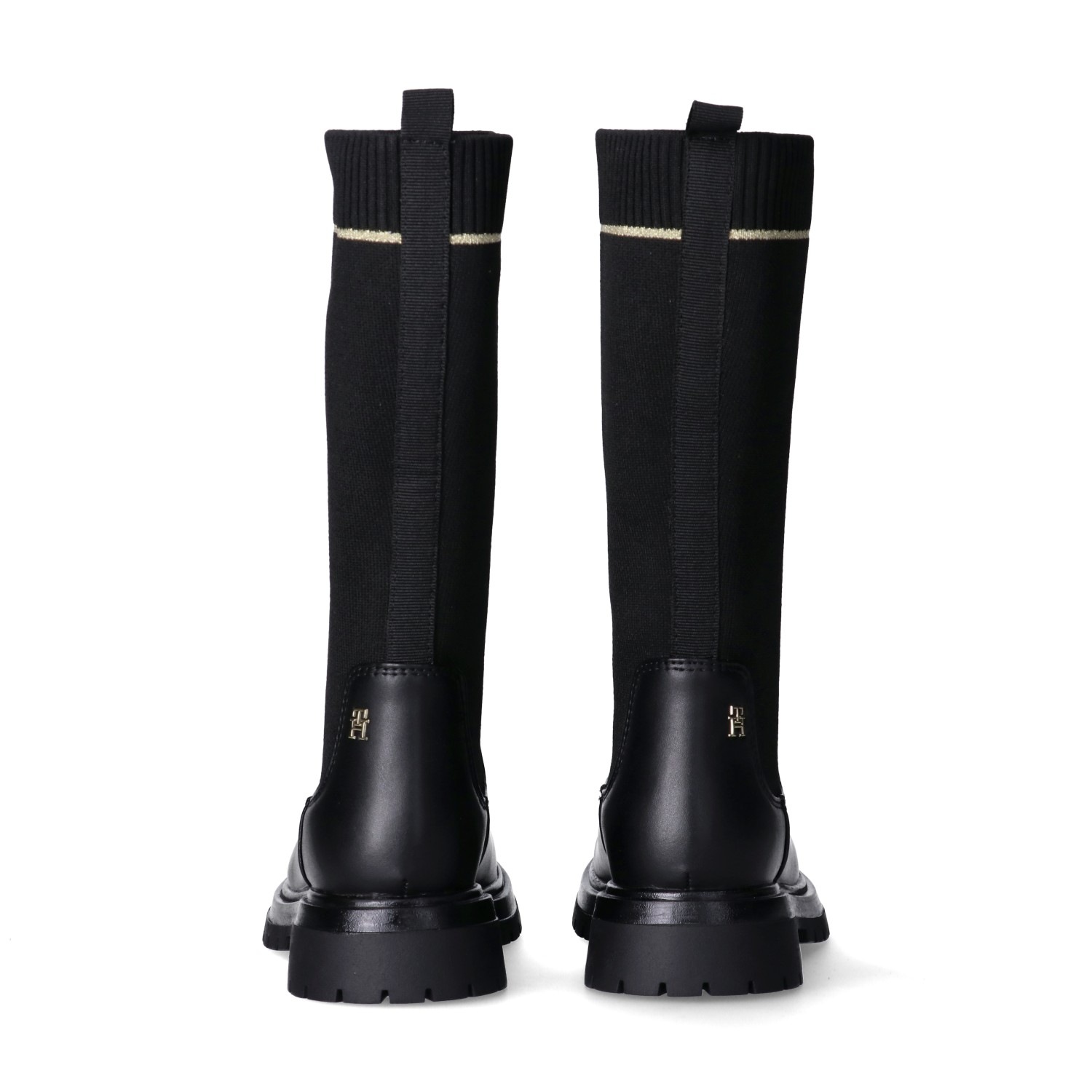 Thumbnail - Tommy Hilfiger Stiefel Langschaftstiefel mit sockenähnlichem Schaft