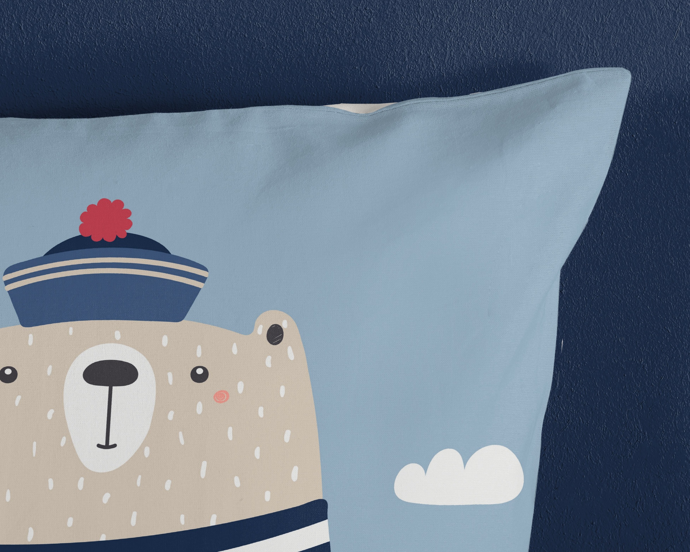 good morning Kinderbettwäsche »Captaine« 2 Baumwolle, Renforcé, Wendeoptik, Kind, Maritim, Junge