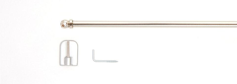 indeko Scheibenstange "Metz" Ø 7 mm 1 läufig-läufig ausziehbar günstig online kaufen