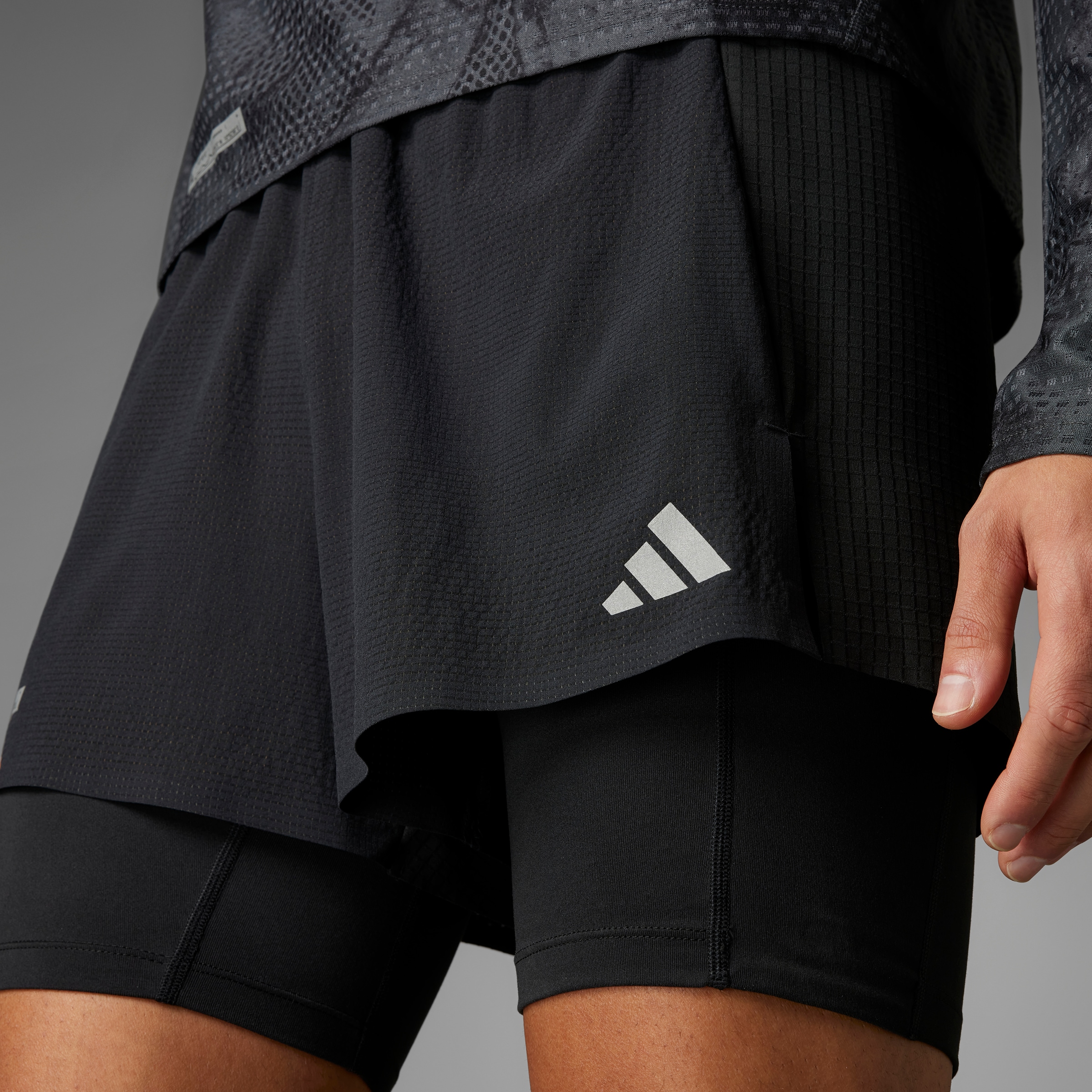 adidas Performance Laufshorts »ULT 2IN1 S«, (1 tlg.)