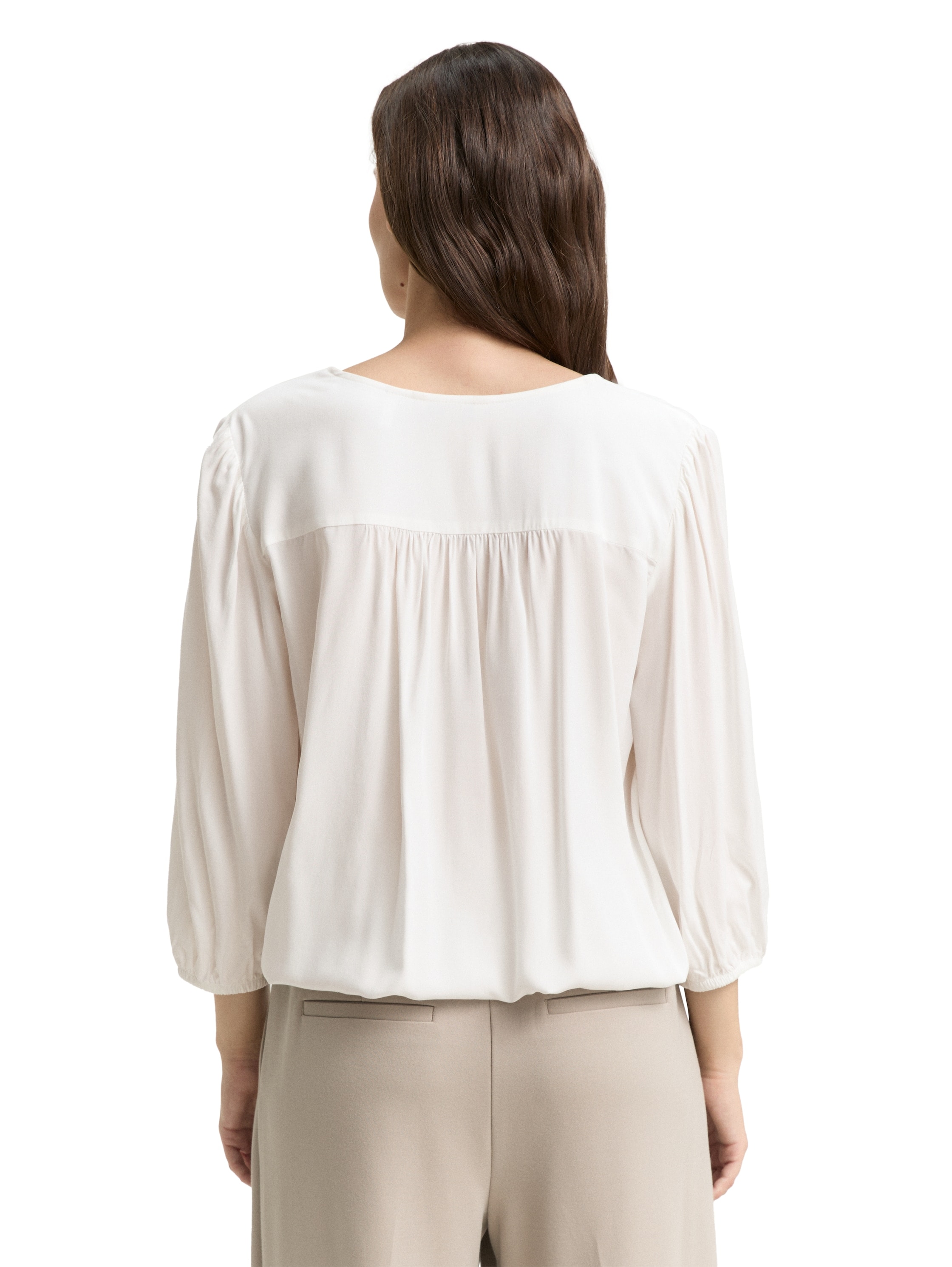 TOM TAILOR Shirtbluse, mit All-Over Print