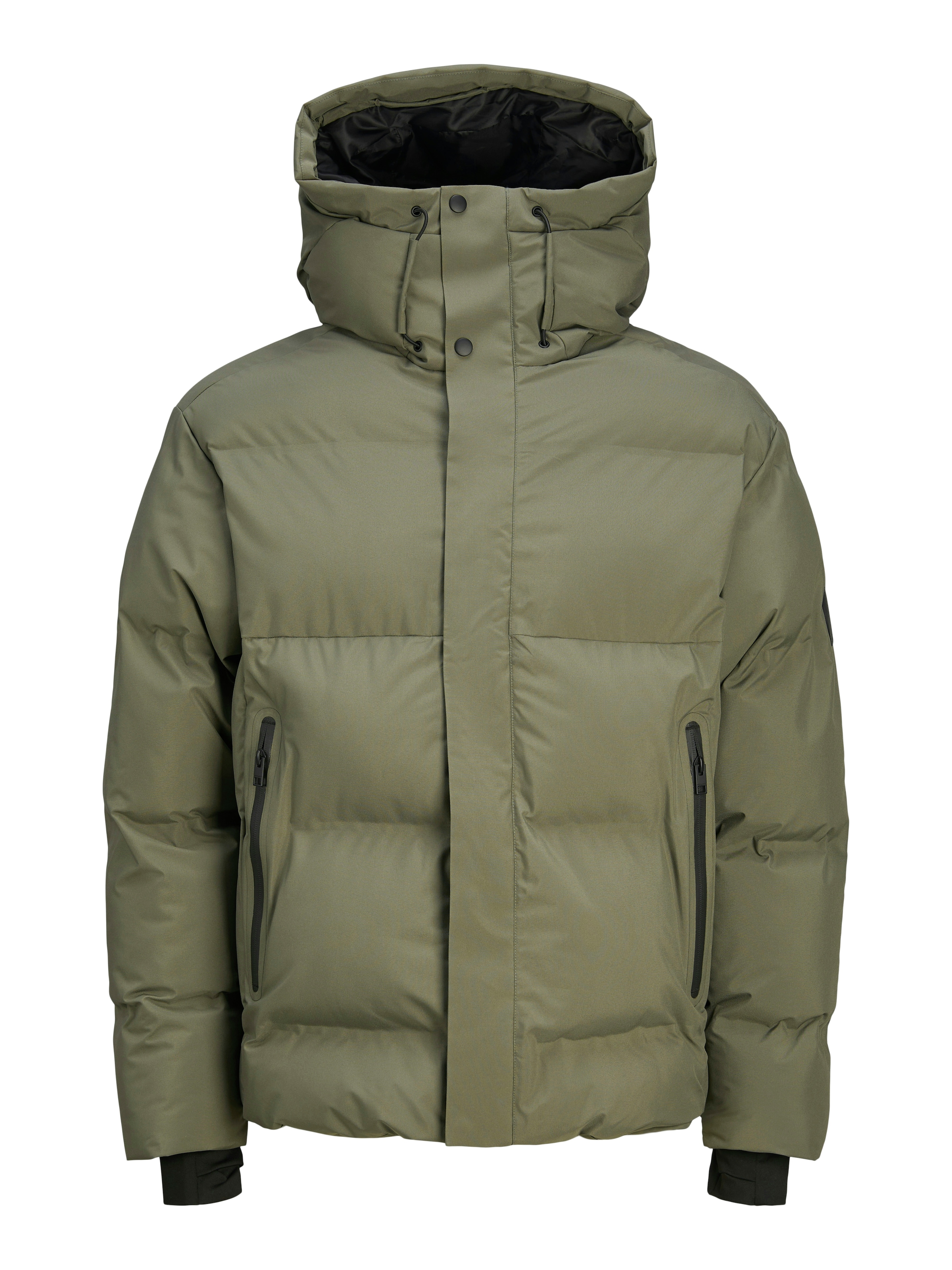 Jack & Jones Steppjacke »JCOALPHA PUFFER SN«, mit Kapuze