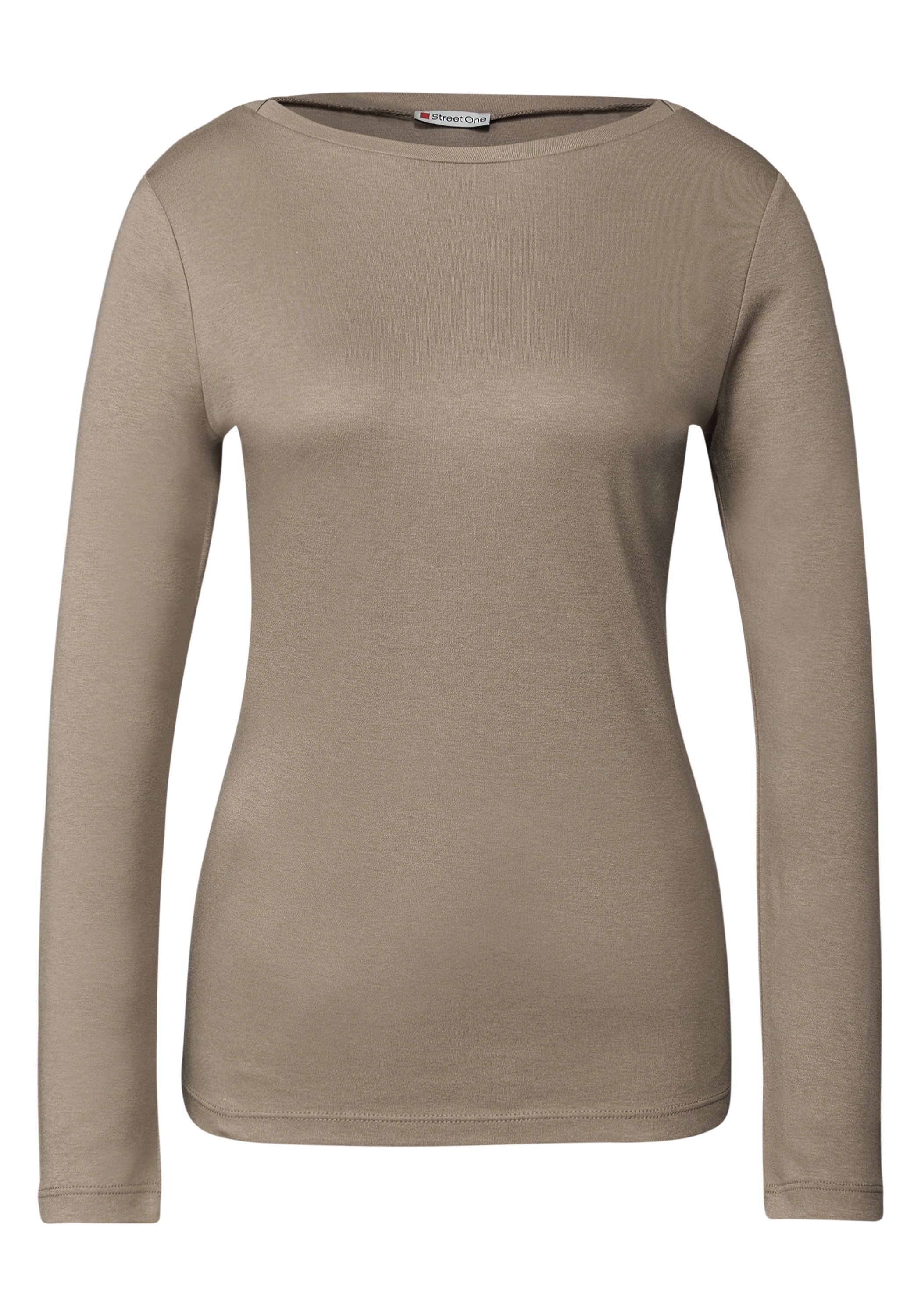 STREET ONE Langarmshirt im soften Baumwoll-Mix