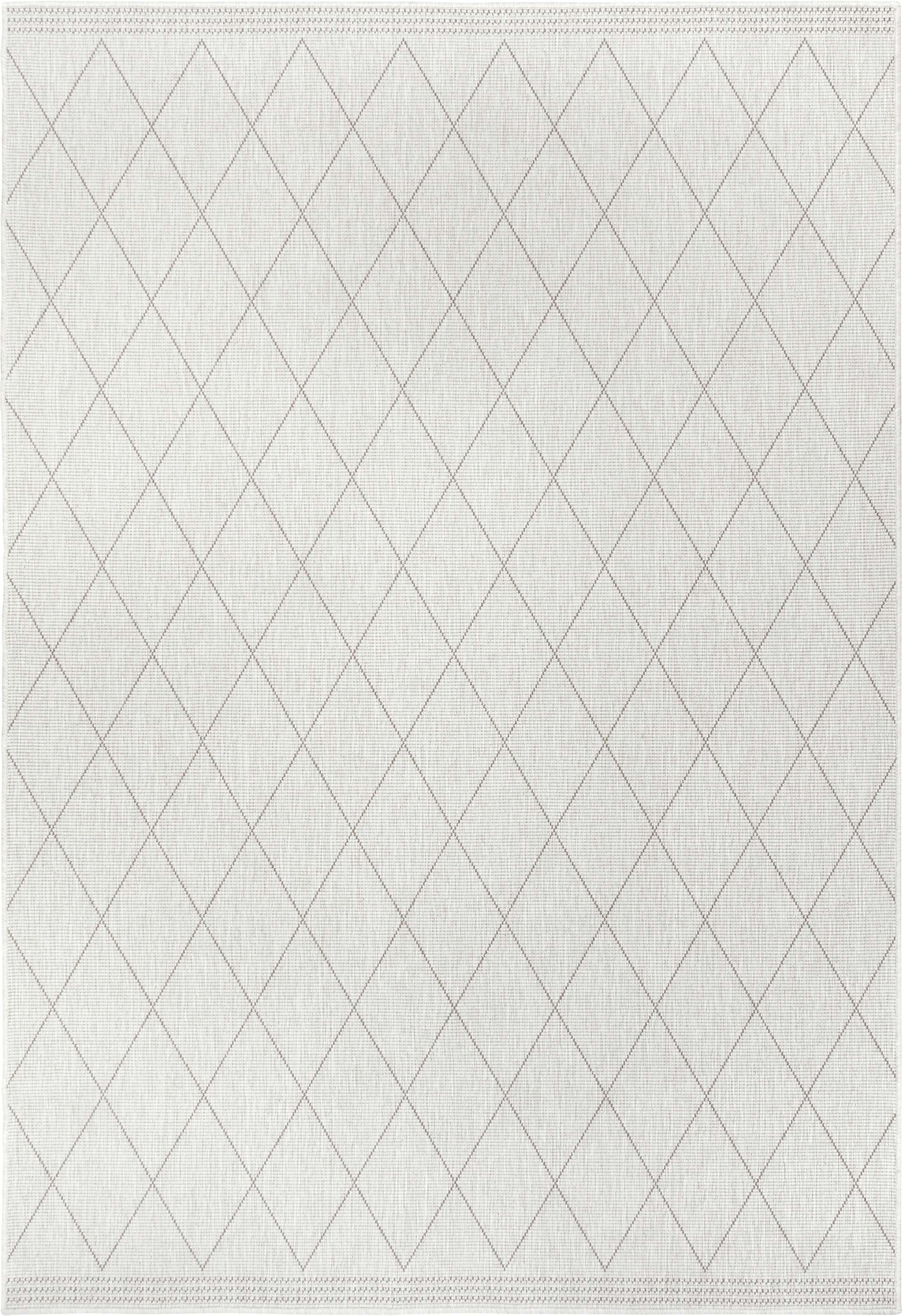 freundin Home Collection Teppich »Daisy«, rechteckig, 5 mm Höhe, In-& Outdoor, Teppich, Wetterfest, Balkon, Garten, Wohnzimmer, Modern