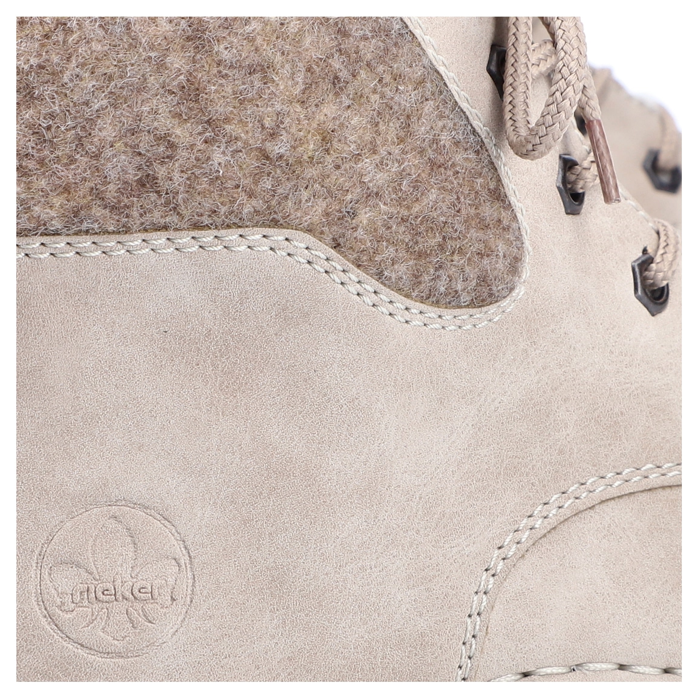 Rieker Winterboots  mit weichem Filzrand