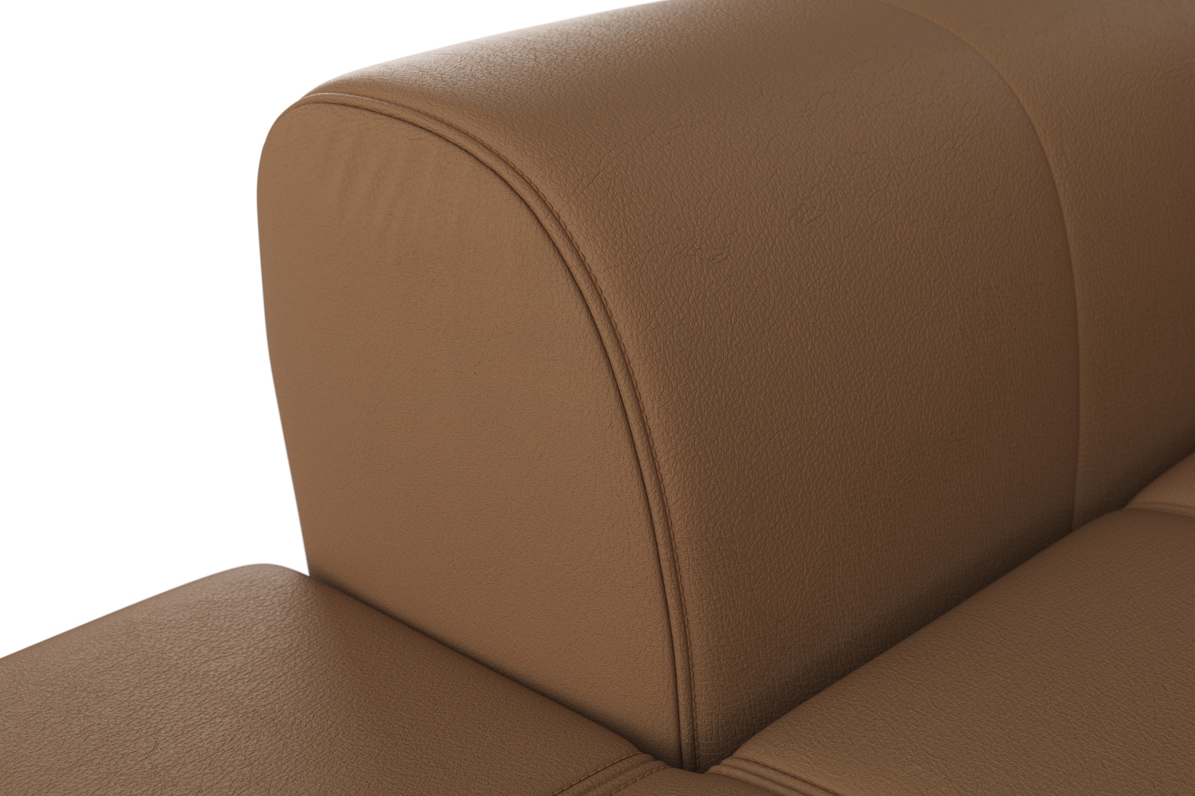 sit&more Wohnlandschaft »Bendigo U-Form«, inklusive Sitztiefenverstellung, Bodenfreiheit 12 cm, in 2 Fußfarben