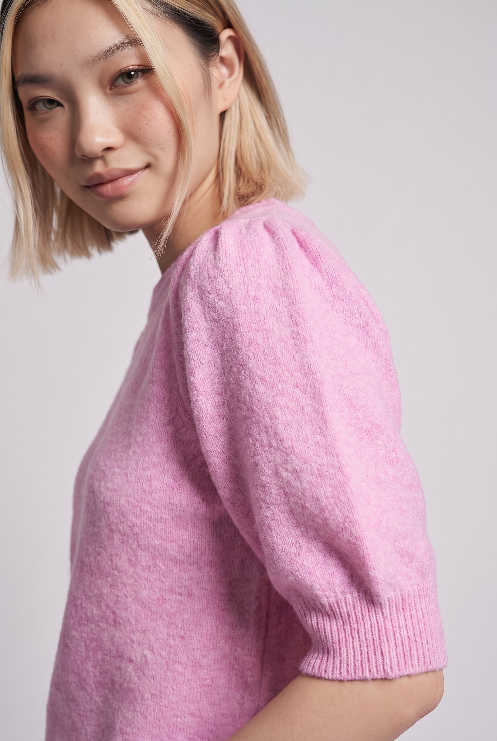 ONLY Strickpullover »ONLRICA LIFE 2/4 PULLOVER KNT NOOS« Materialmix, regular fit