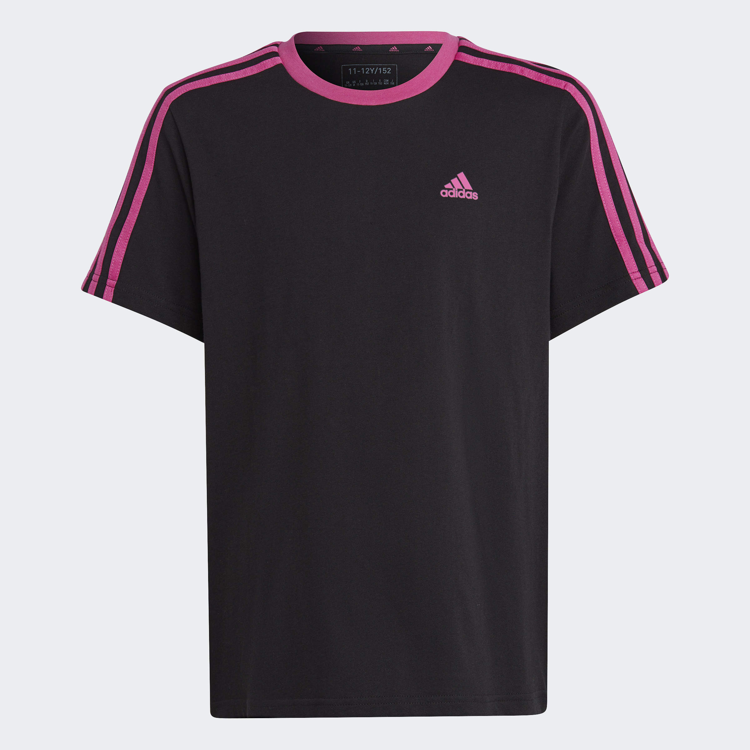 T-Shirt »ESSENTIALS 3-STREIFEN COTTON LOOSE FIT BOYFRIEND«