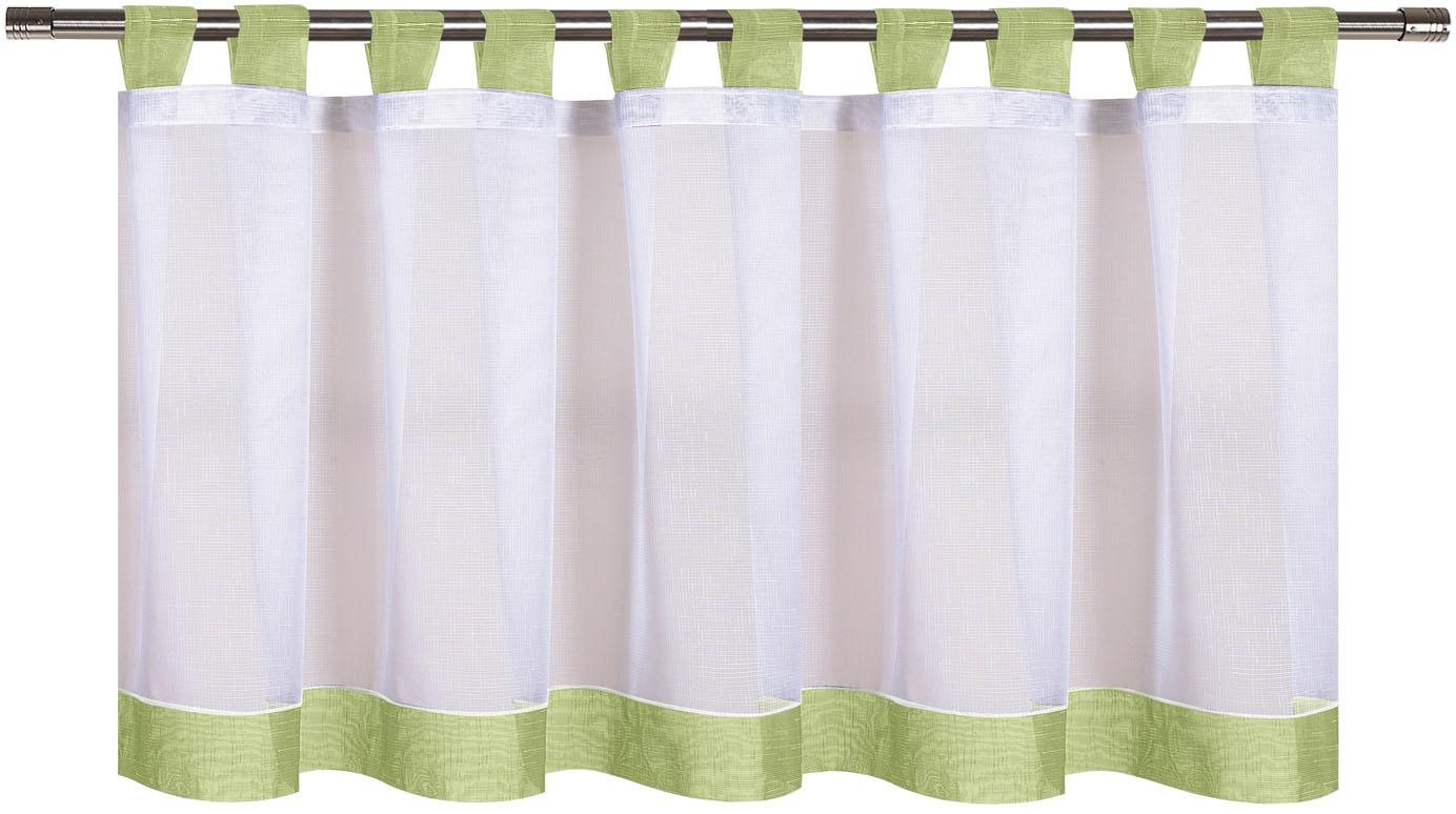 Happy Home Scheibengardine "CARA" Schlaufen 1 Stk. tlg. HxB: 50x150, Webwar günstig online kaufen