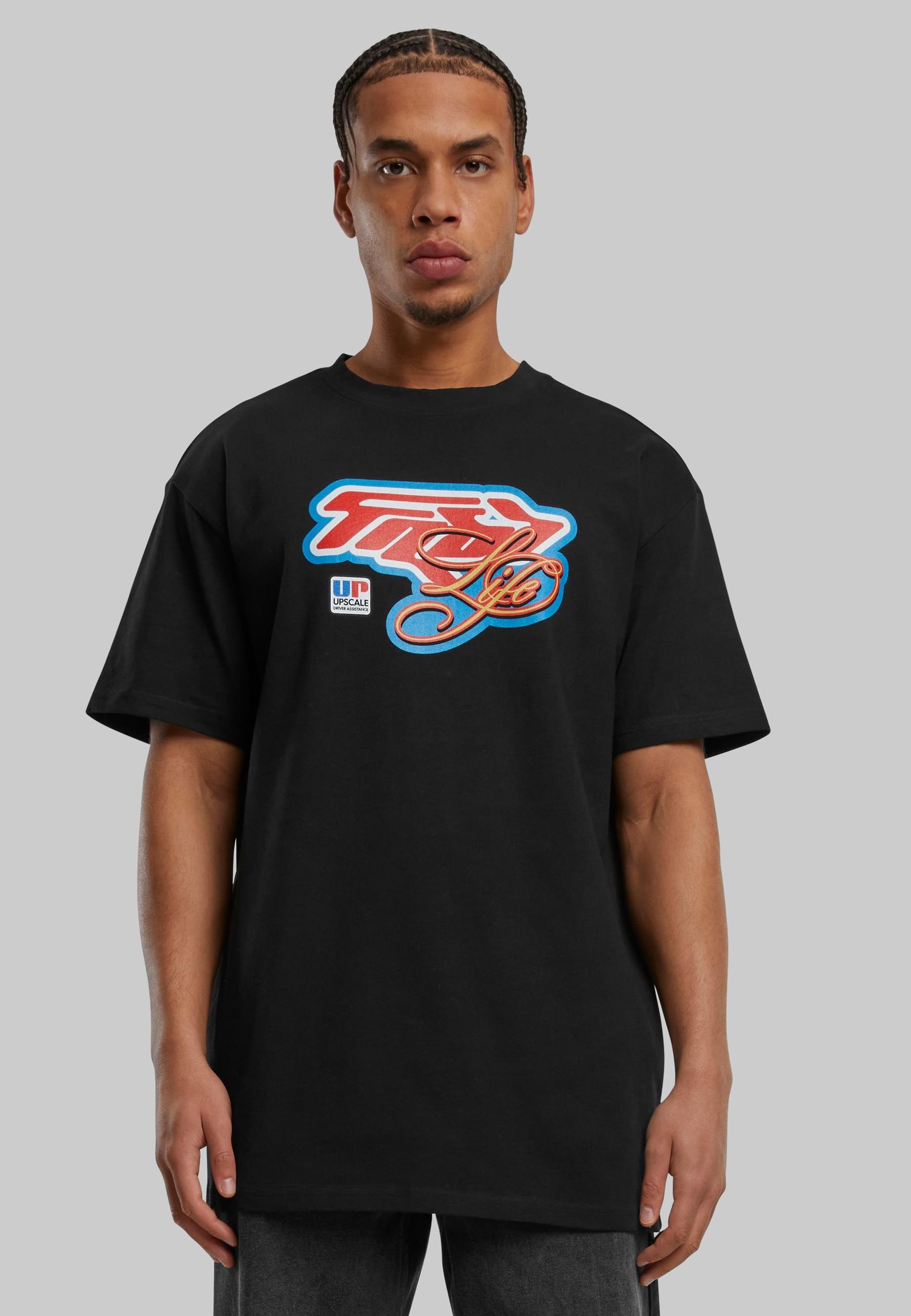 Upscale by Mister Tee T-Shirt »Upscale by Mister Tee Herren Fast Life Heavy Oversize Tee« 1 Stk. tlg.