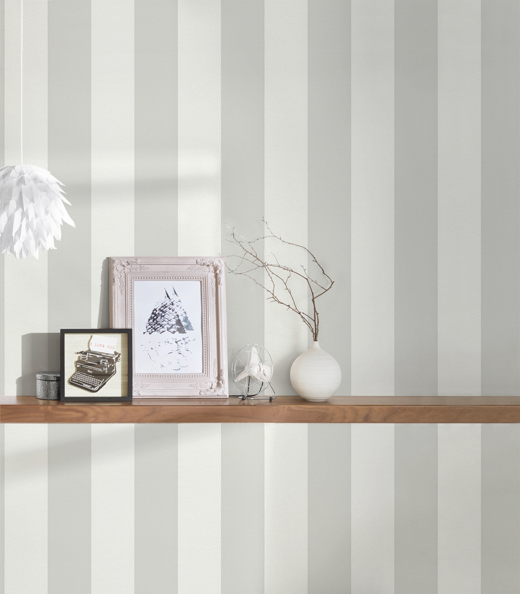 A.S. Création Vliestapete »Trendwall«, Streifen-gestreift-mehrfarbig, Tapete Streifen Tapeten Wohnzimmer Schlafzimmer Küche modern Design